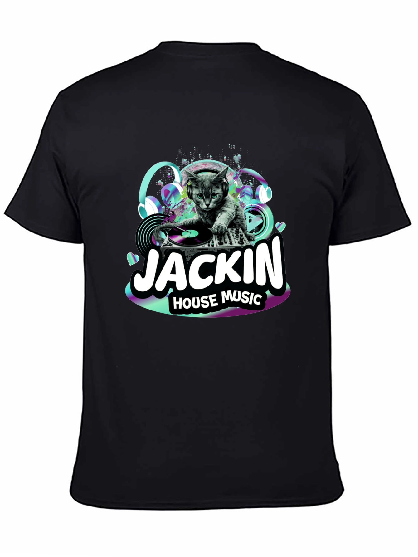 DJ Cat T-Shirt - Jackin House Music