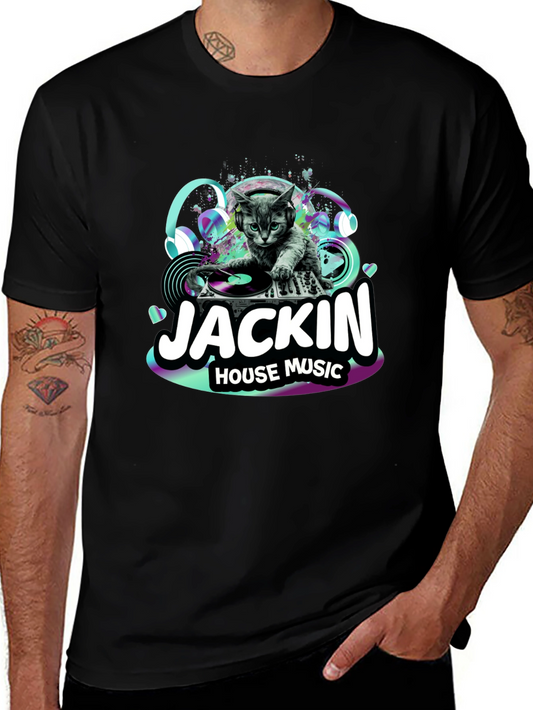DJ Cat T-Shirt - Jackin House Music
