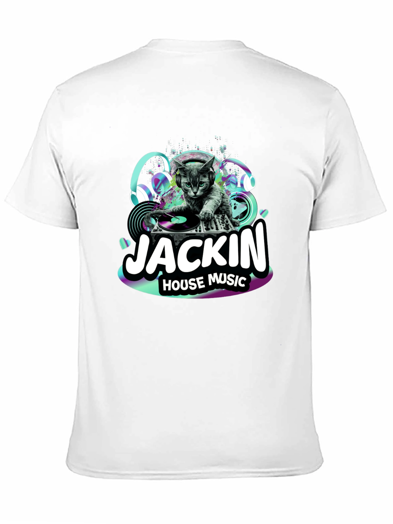 DJ Cat T-Shirt - Jackin House Music