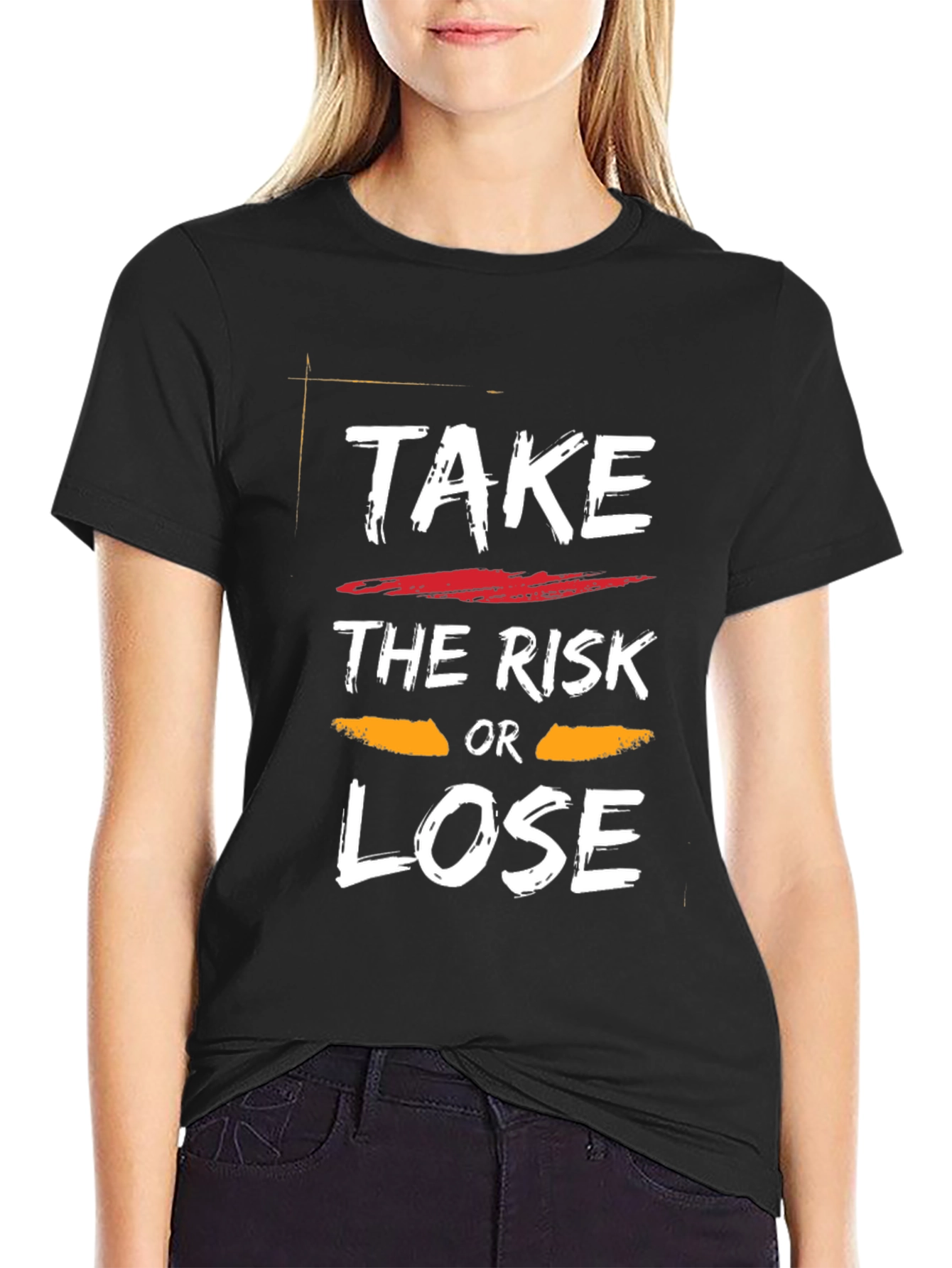 Take the Risk or Lose Graphic T-Shirt