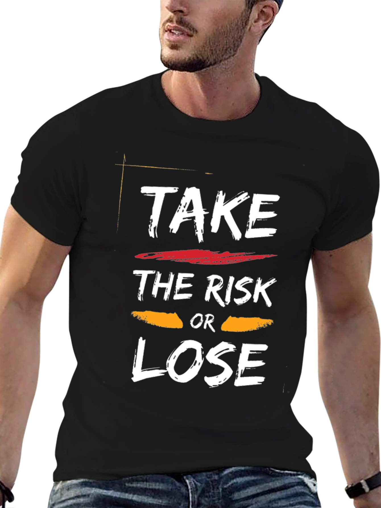 Take the Risk or Lose Graphic T-Shirt