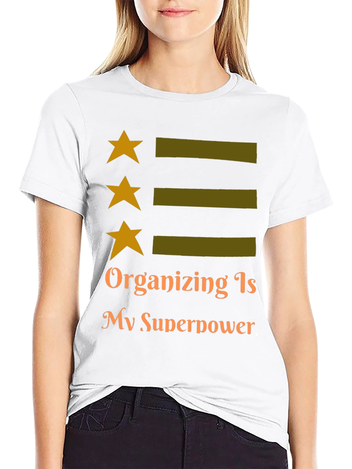 Organizing is My Superpower Tee