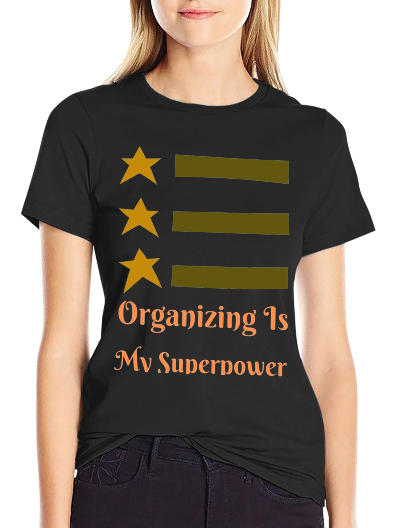 Organizing is My Superpower Tee