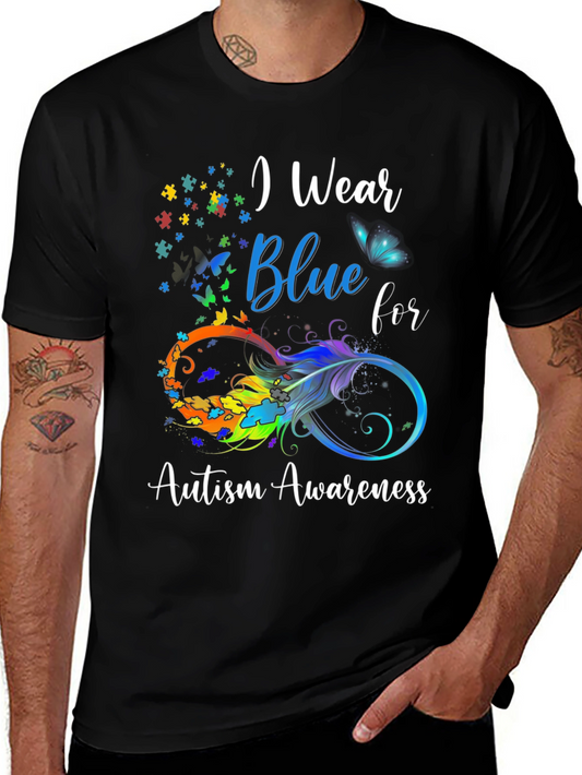 Autism Awareness Infinity Symbol T-Shirt