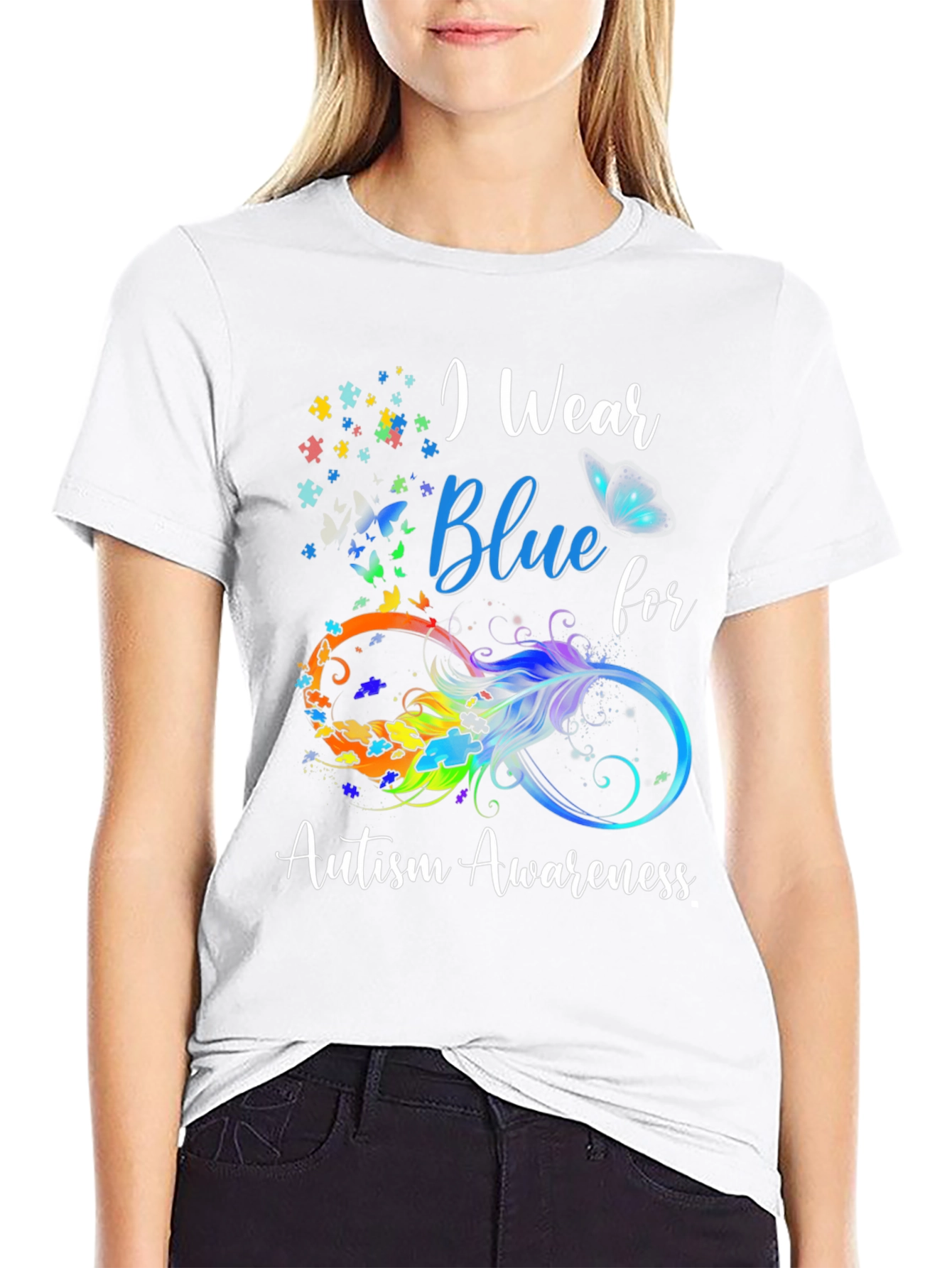 Autism Awareness Infinity Symbol T-Shirt