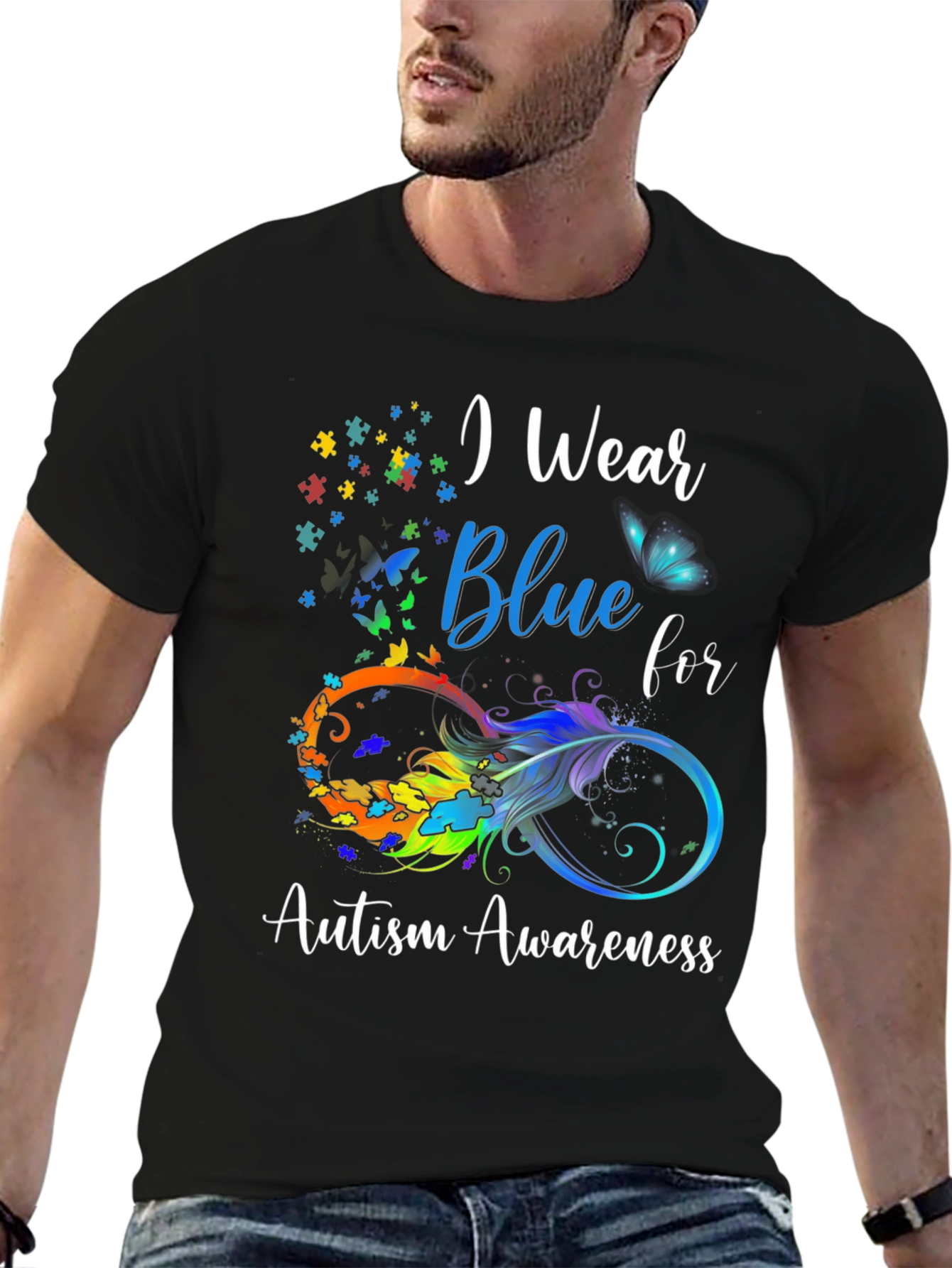 Autism Awareness Infinity Symbol T-Shirt
