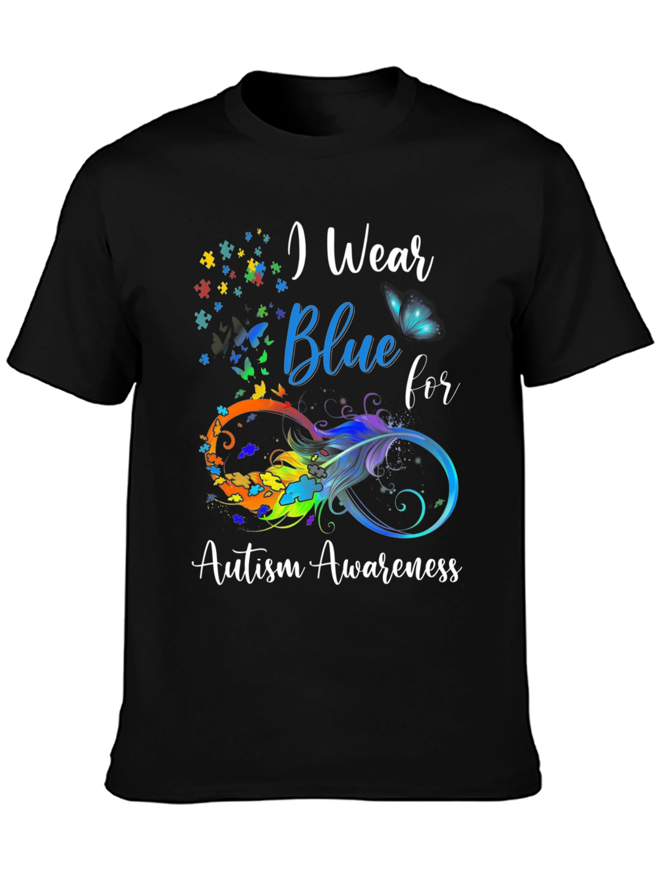 Autism Awareness Infinity Symbol T-Shirt
