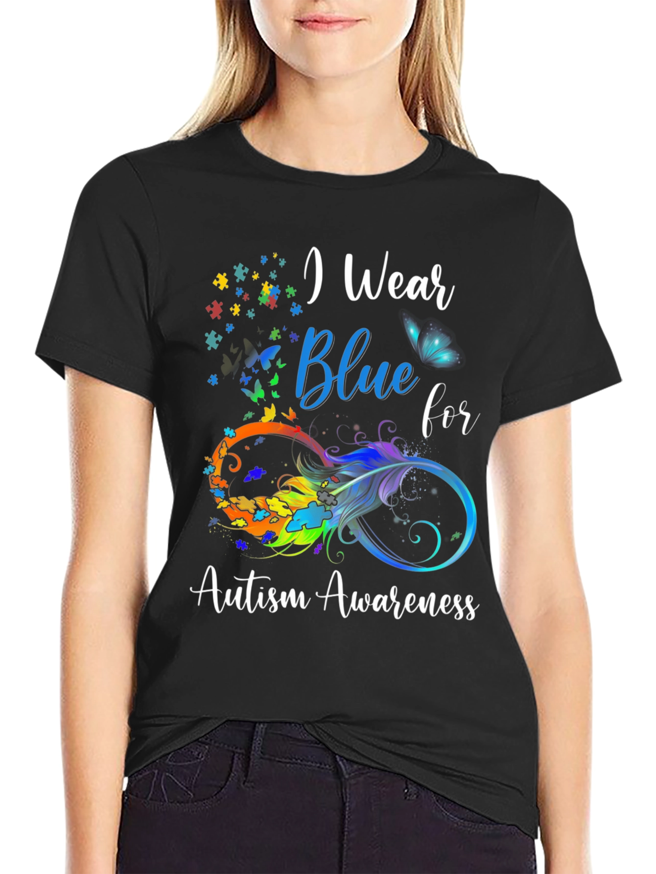 Autism Awareness Infinity Symbol T-Shirt