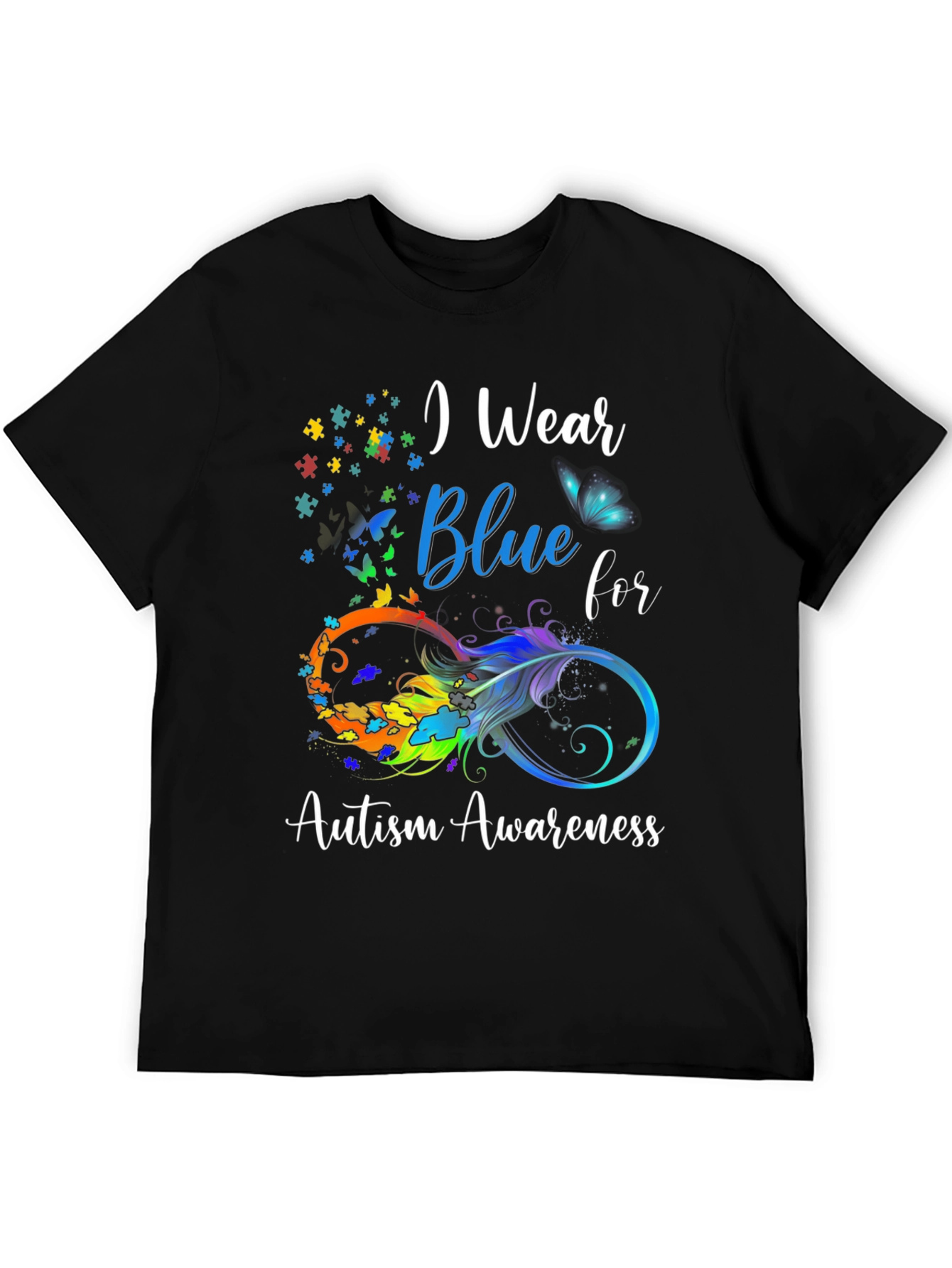 Autism Awareness Infinity Symbol T-Shirt