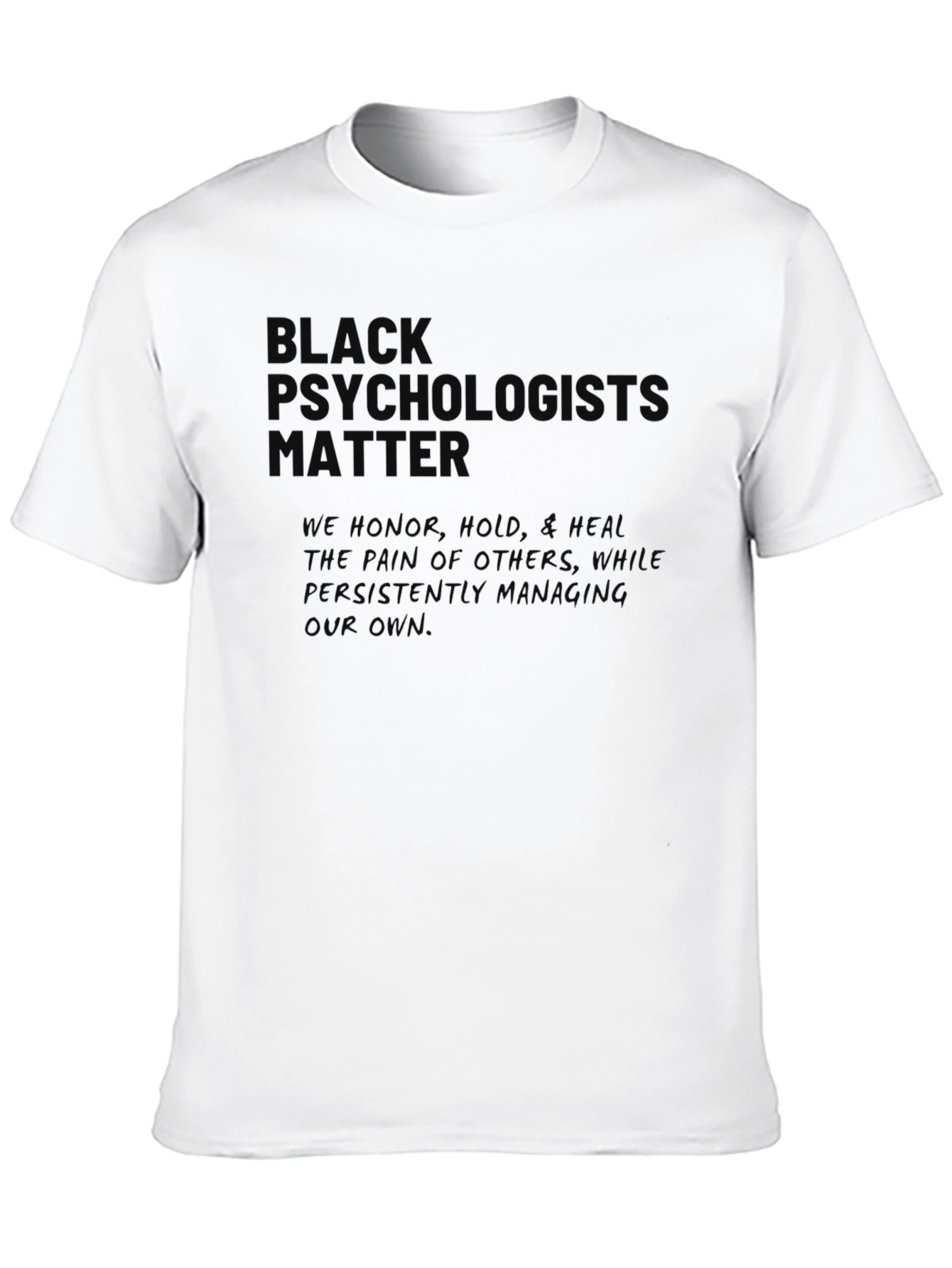 Black Psychologist Matter T-Shirt