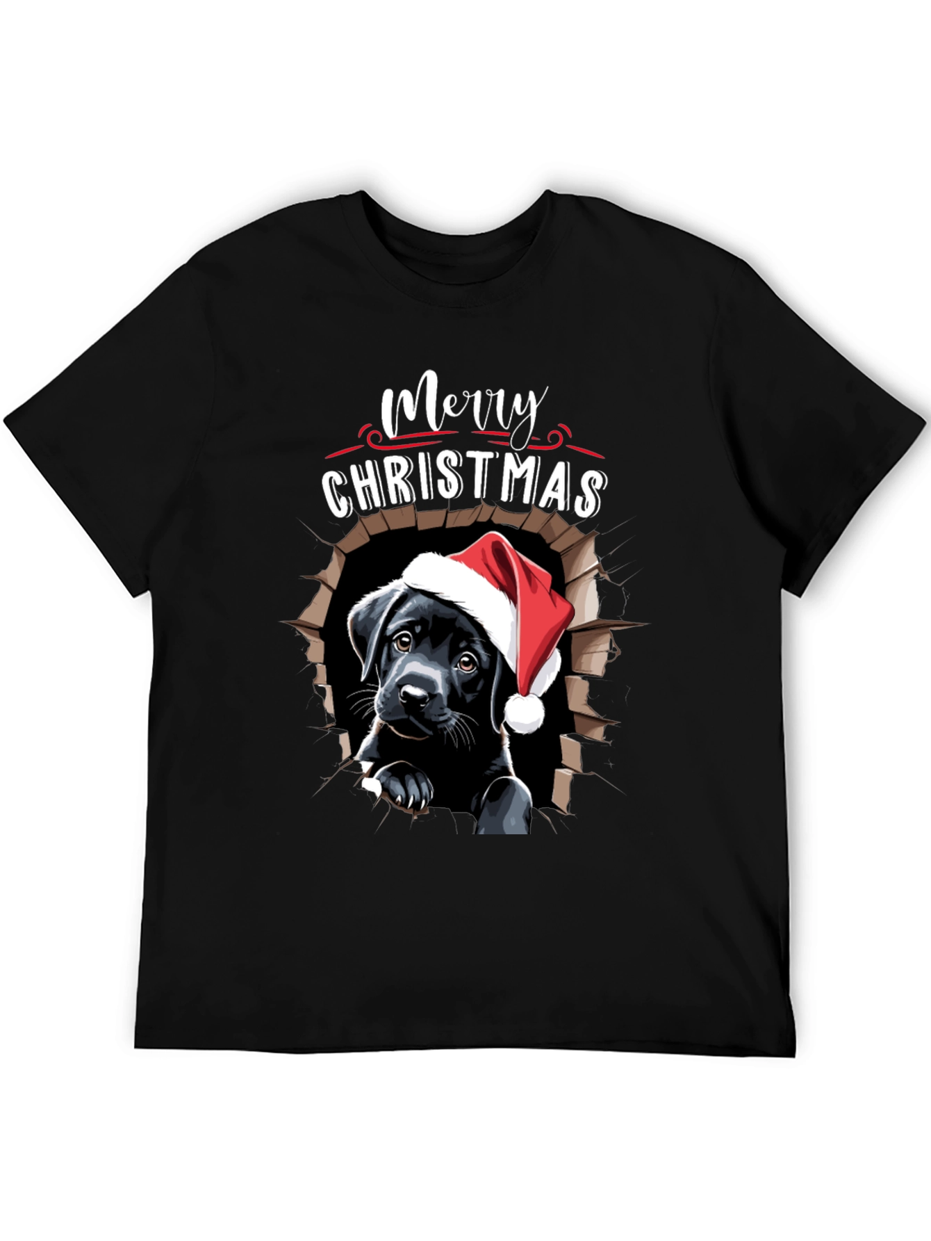 Merry Christmas Labrador T-Shirt