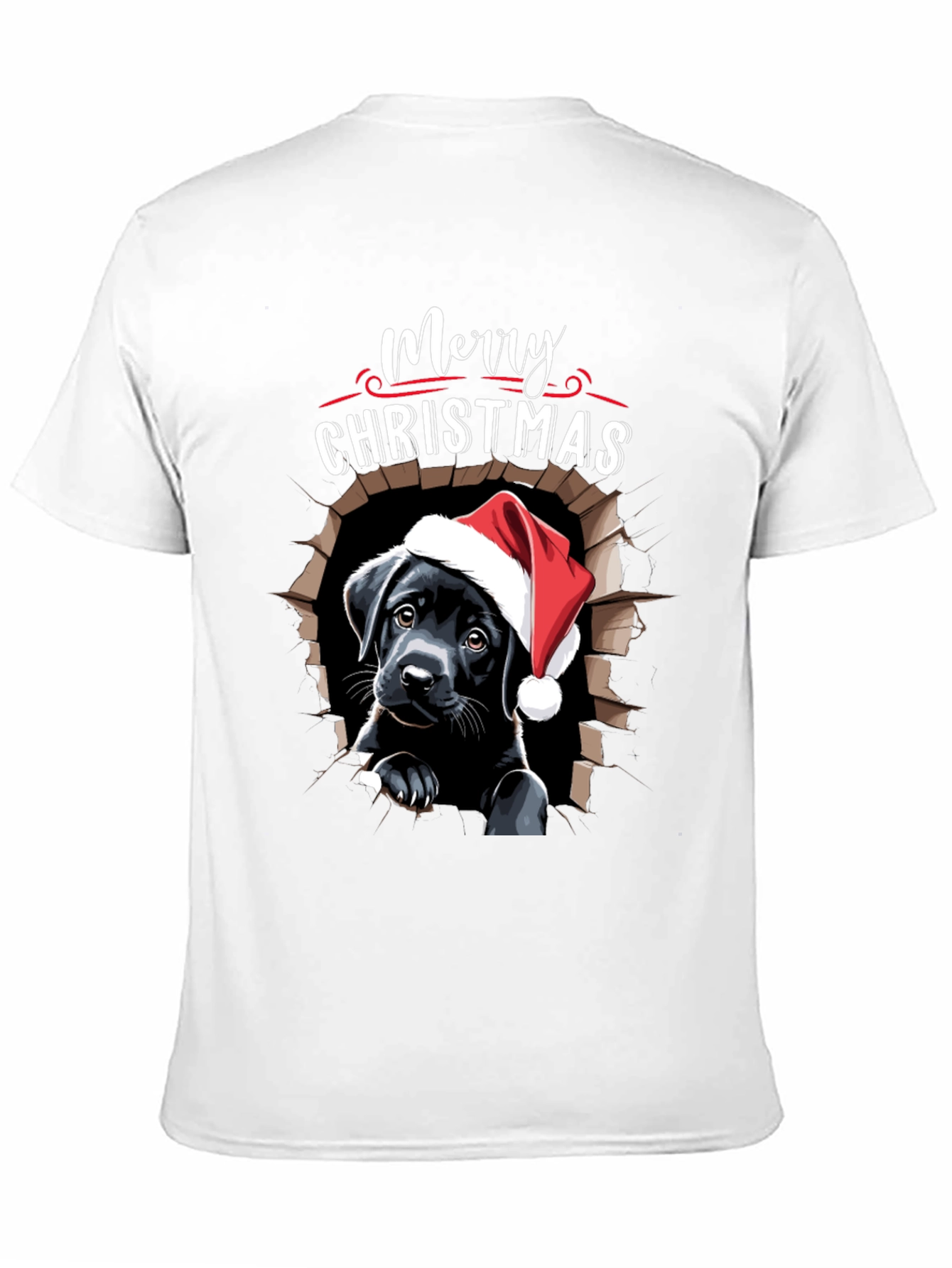 Merry Christmas Labrador T-Shirt