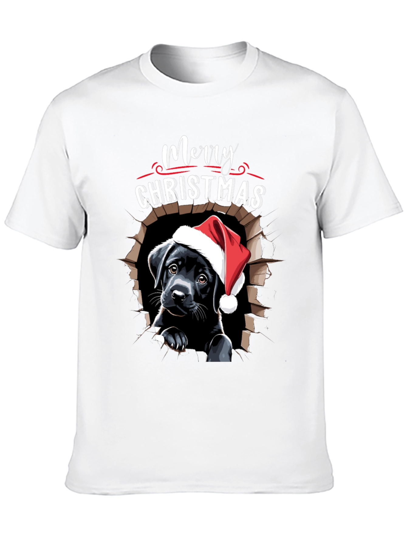 Merry Christmas Labrador T-Shirt