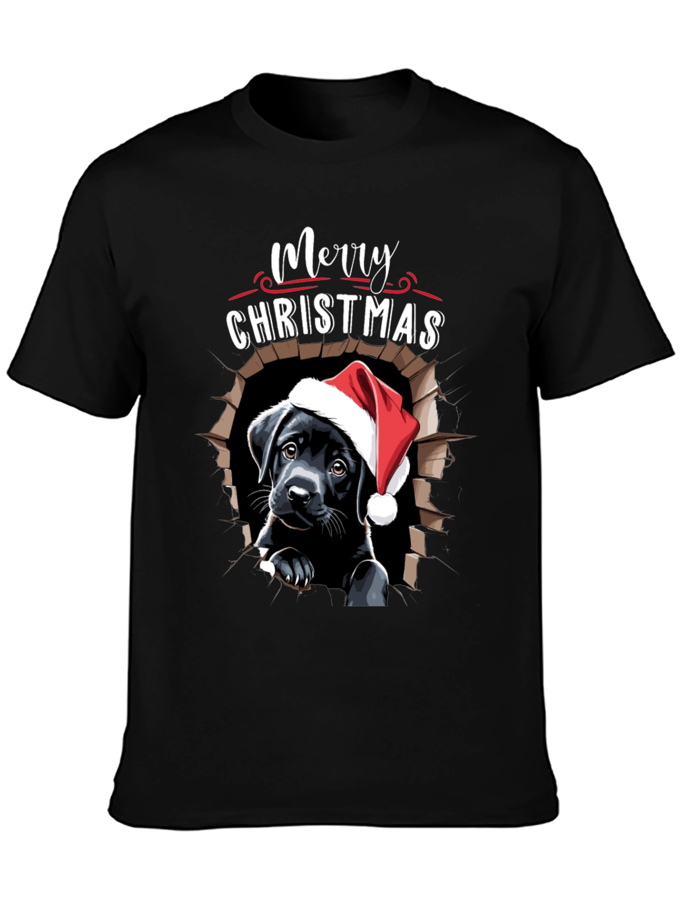 Merry Christmas Labrador T-Shirt