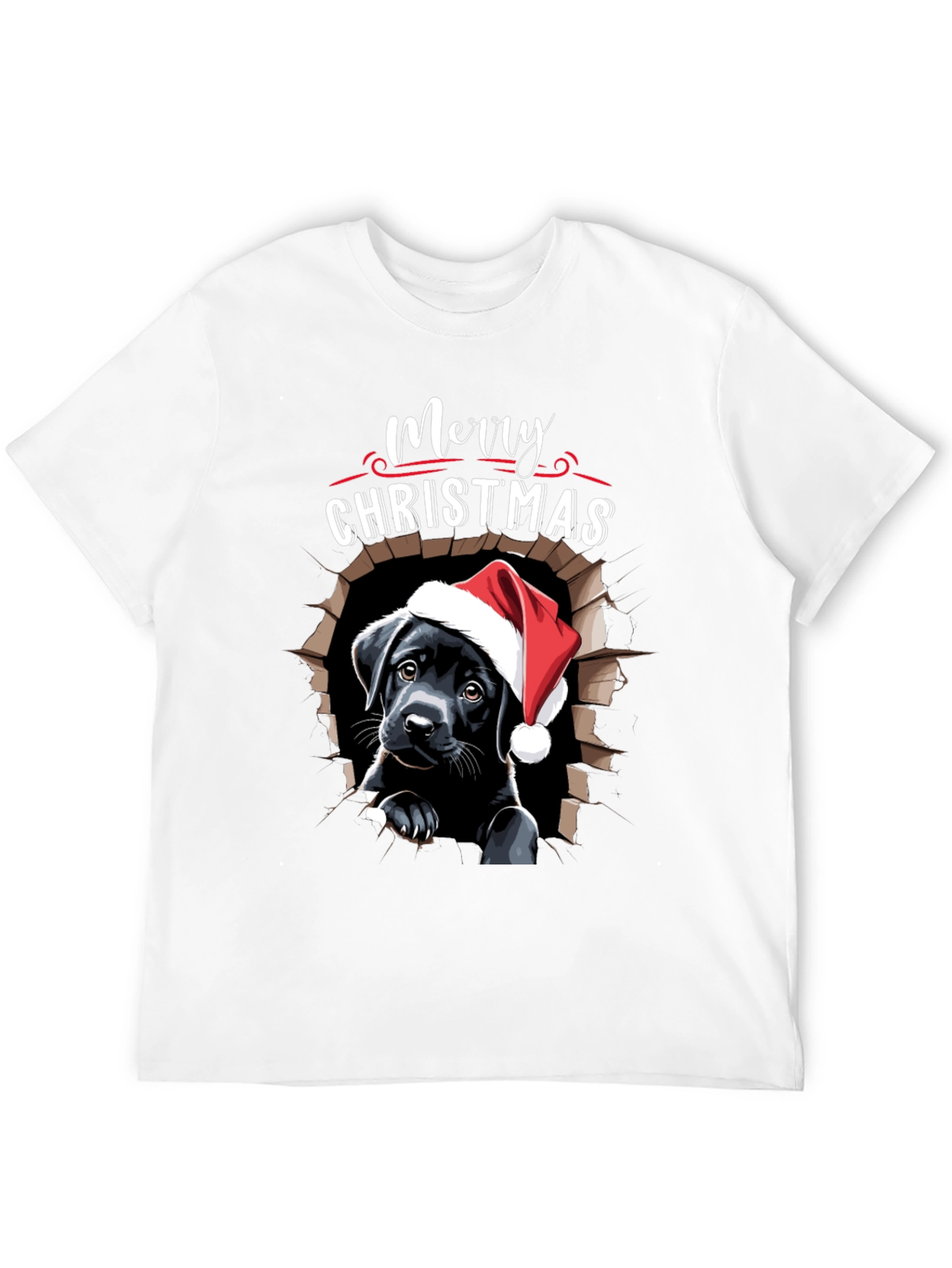Merry Christmas Labrador T-Shirt
