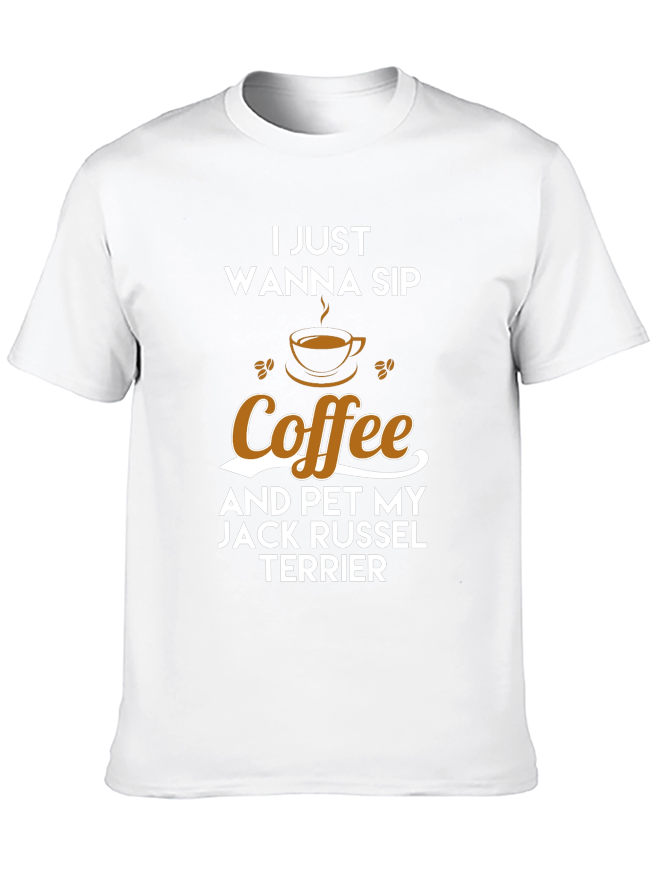 Coffee & Jack Russel Terrier T-Shirt