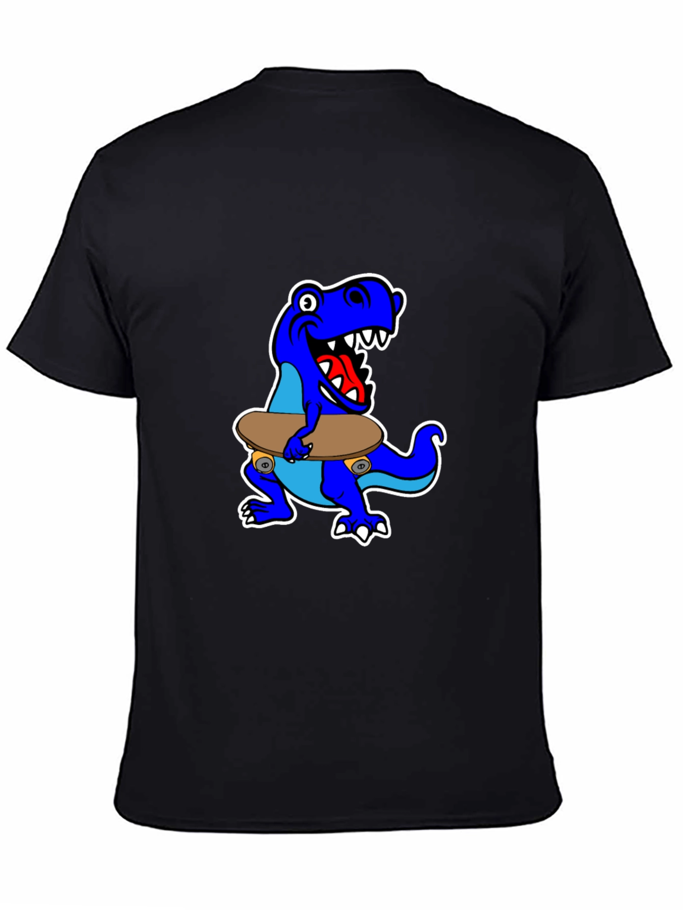 Dino Skateboarder Graphic Tee - Cool & Fun