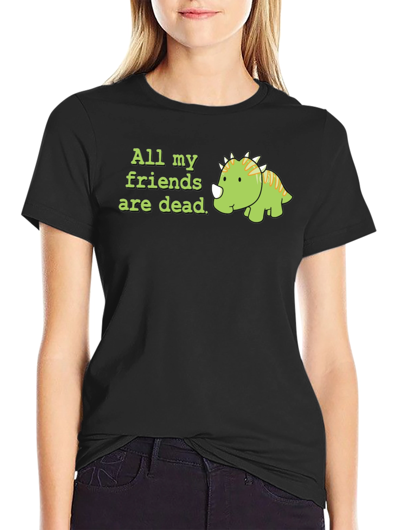 All My Friends Are Dead Dino T-Shirt