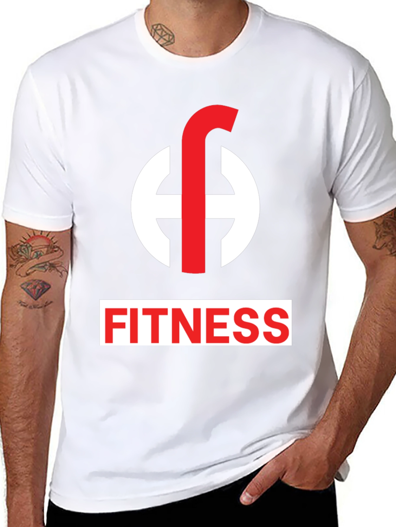 Fitness Graphic Tee - Stylish Workout Apparel