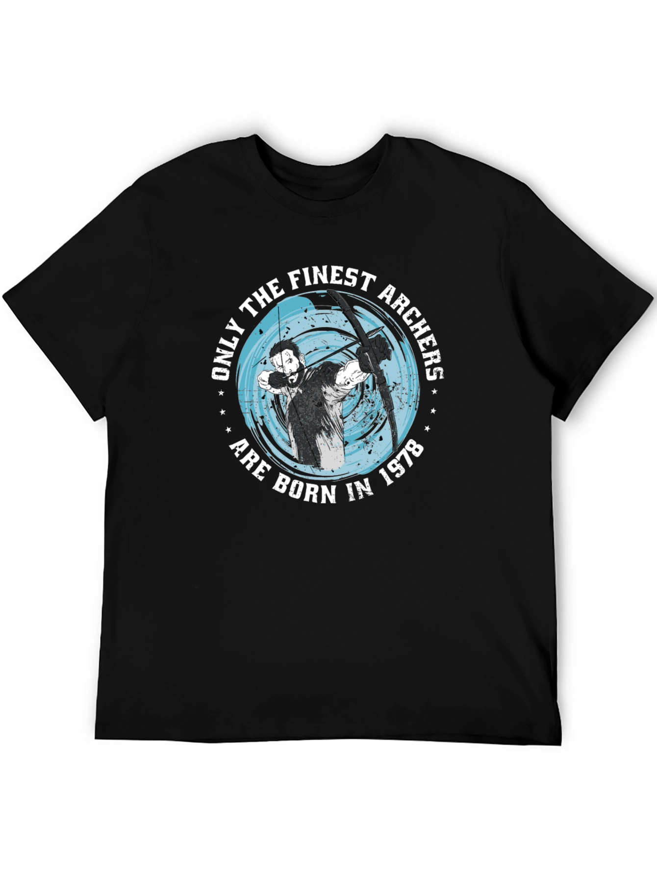 Finest Archers Born in 1978 Black T-Shirt