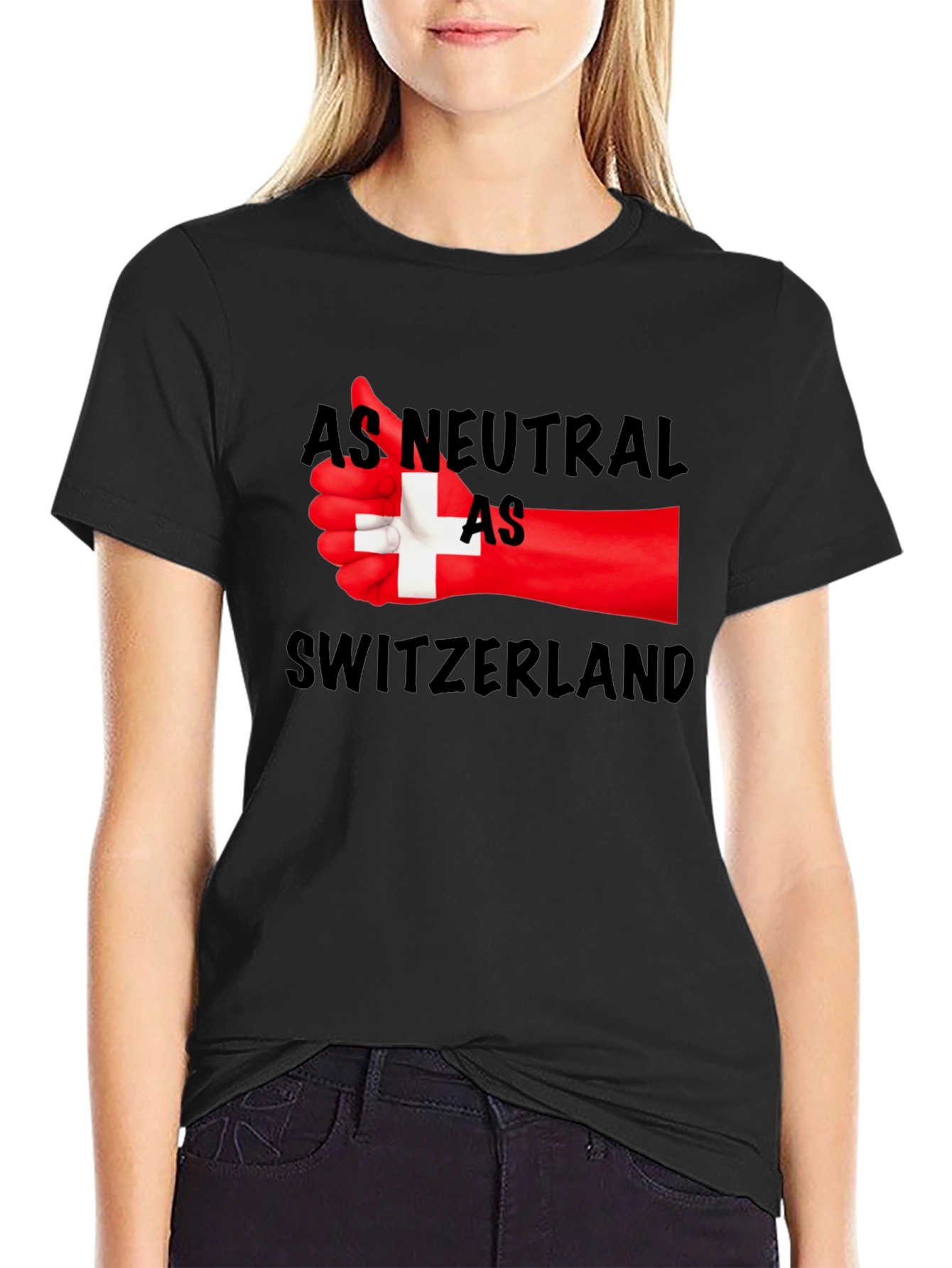 Neutral Like Switzerland Graphic Tee