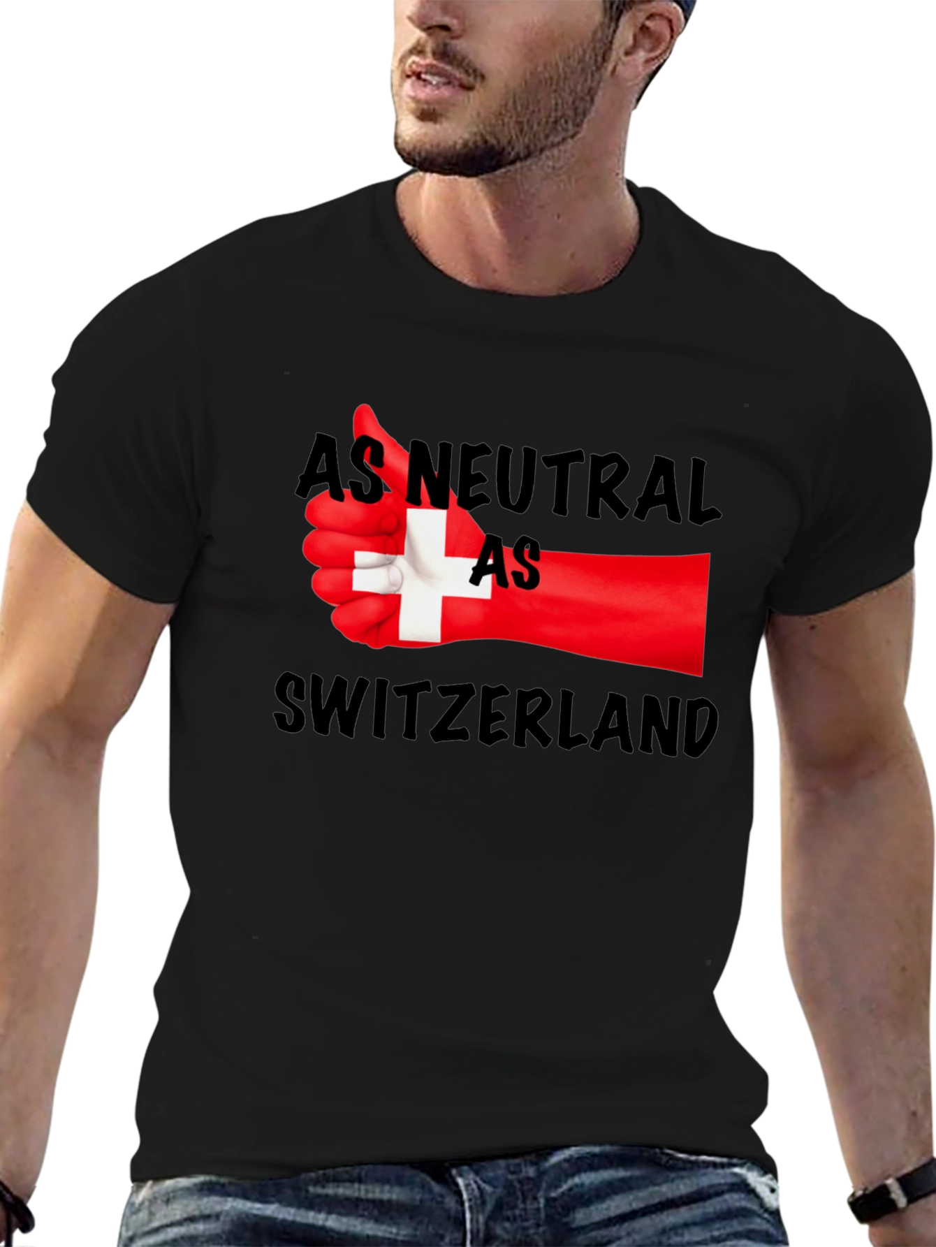 Neutral Like Switzerland Graphic Tee