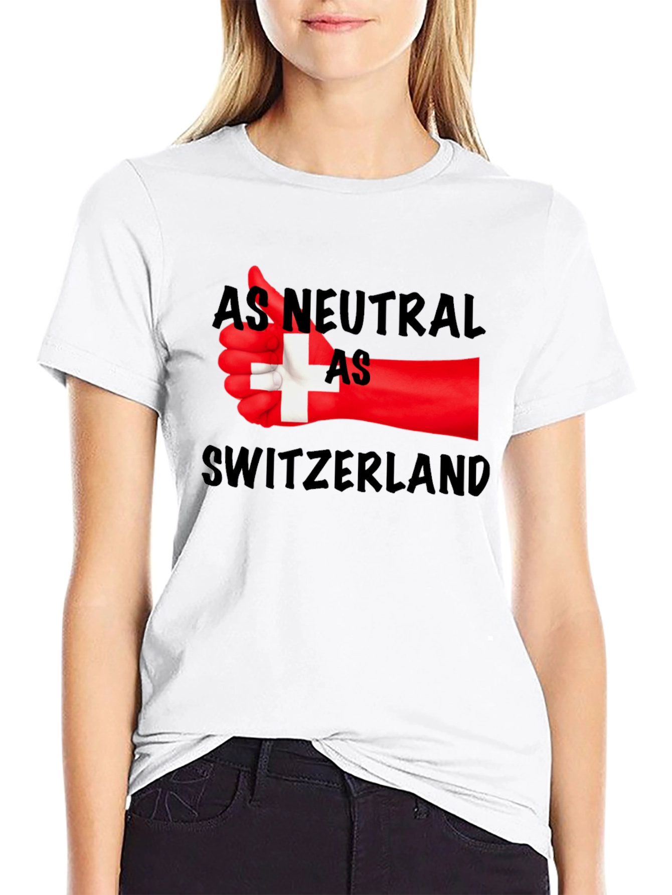Neutral Like Switzerland Graphic Tee