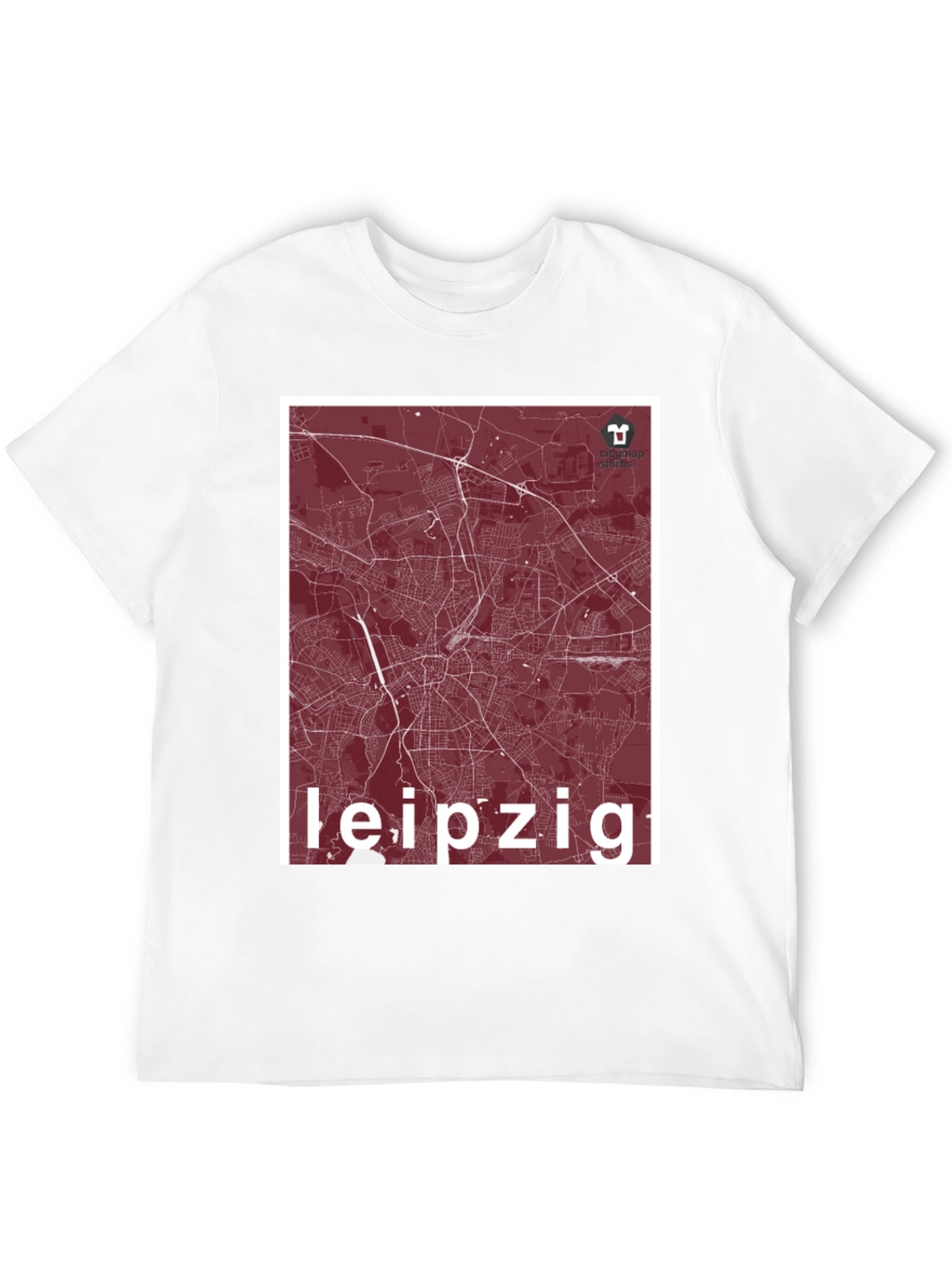 Leipzig Map T-Shirt - Cityscape Souvenir Tee