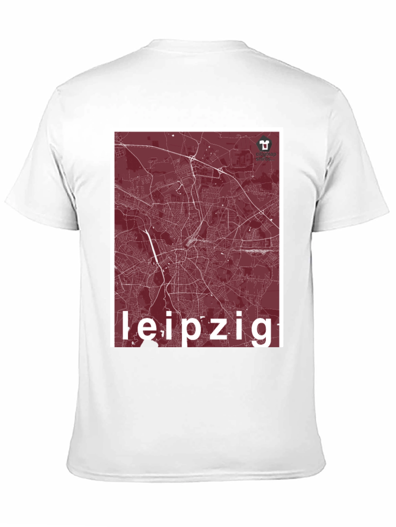 Leipzig Map T-Shirt - Cityscape Souvenir Tee