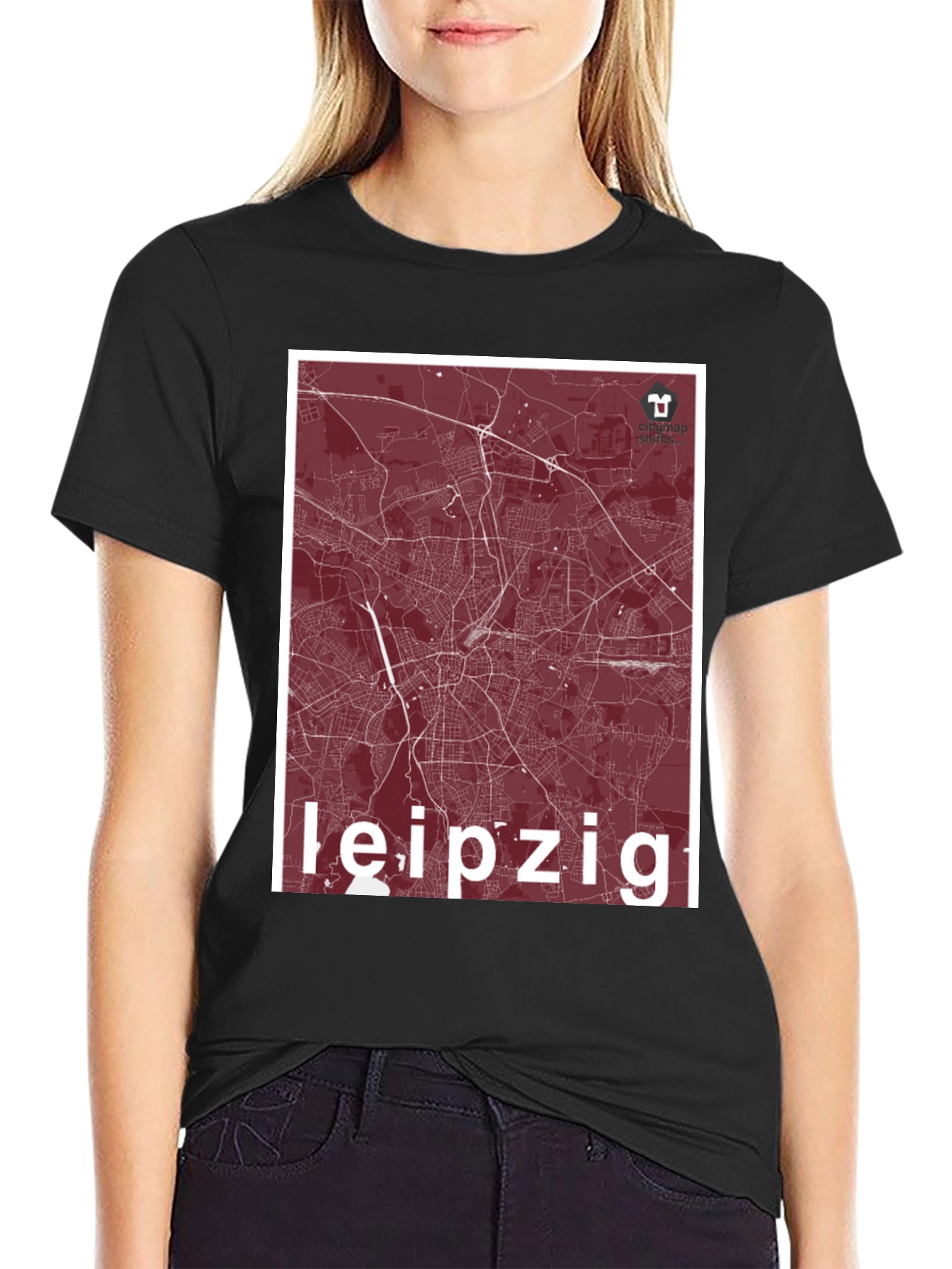 Leipzig Map T-Shirt - Cityscape Souvenir Tee