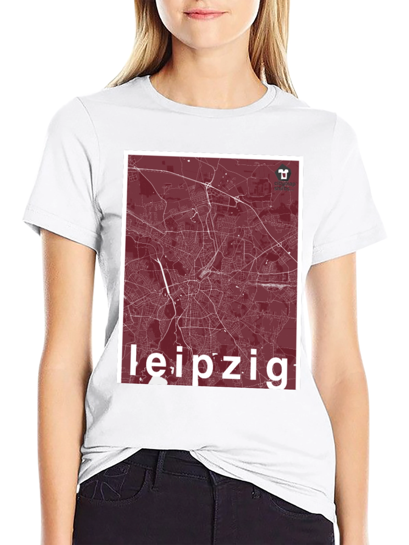 Leipzig Map T-Shirt - Cityscape Souvenir Tee