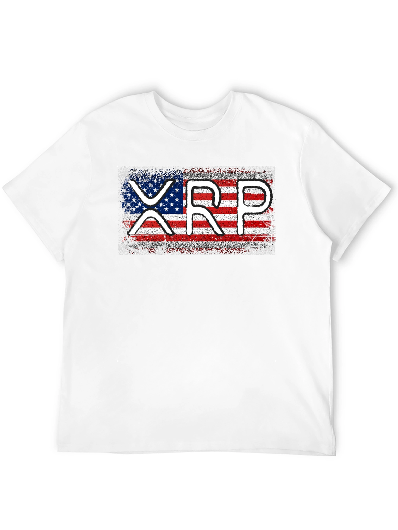 XRP American Flag Graphic T-Shirt