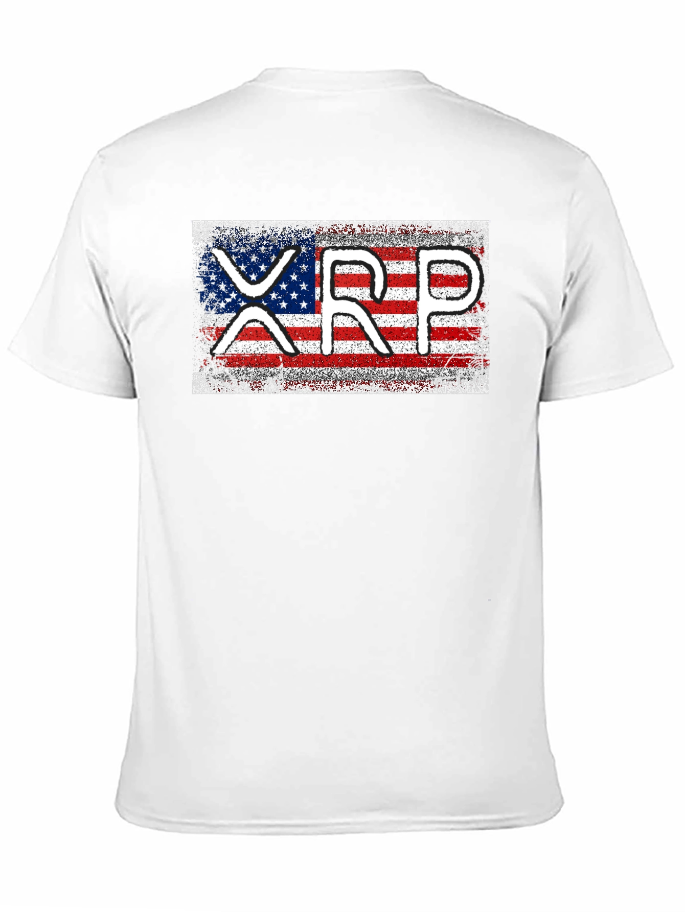 XRP American Flag Graphic T-Shirt
