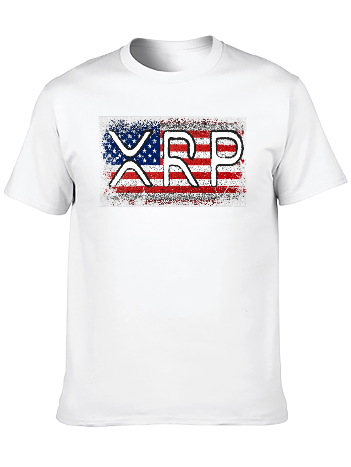 XRP American Flag Graphic T-Shirt