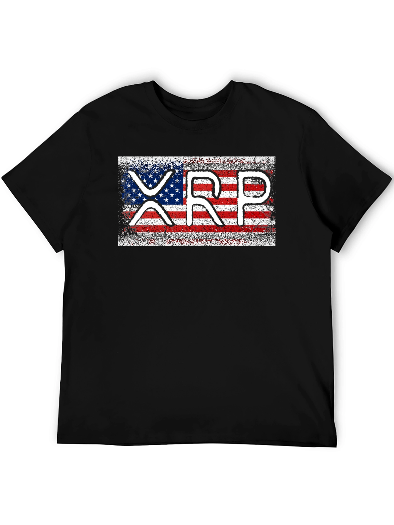 XRP American Flag Graphic T-Shirt
