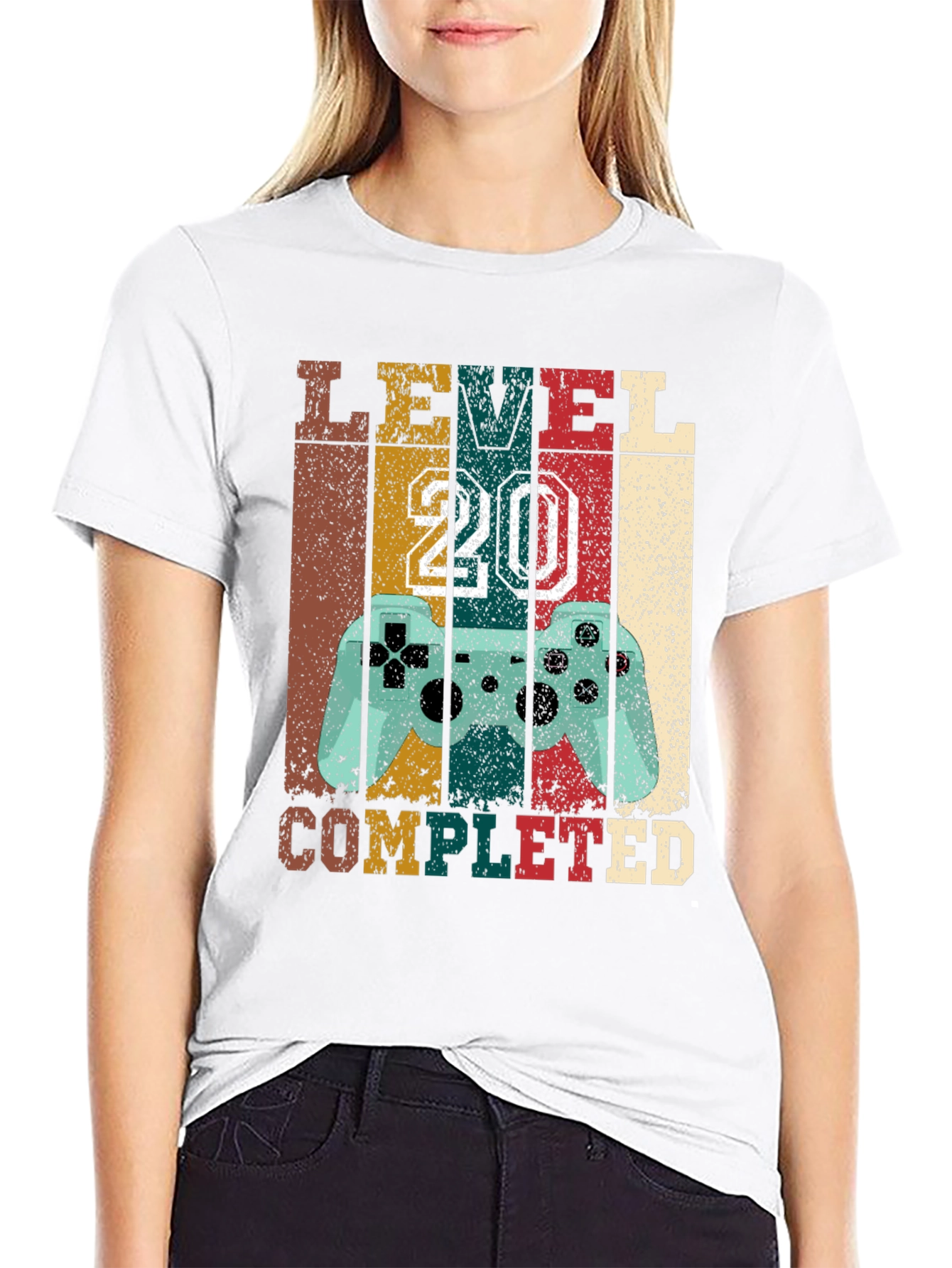 Level 20 Completed Gamer T-Shirt