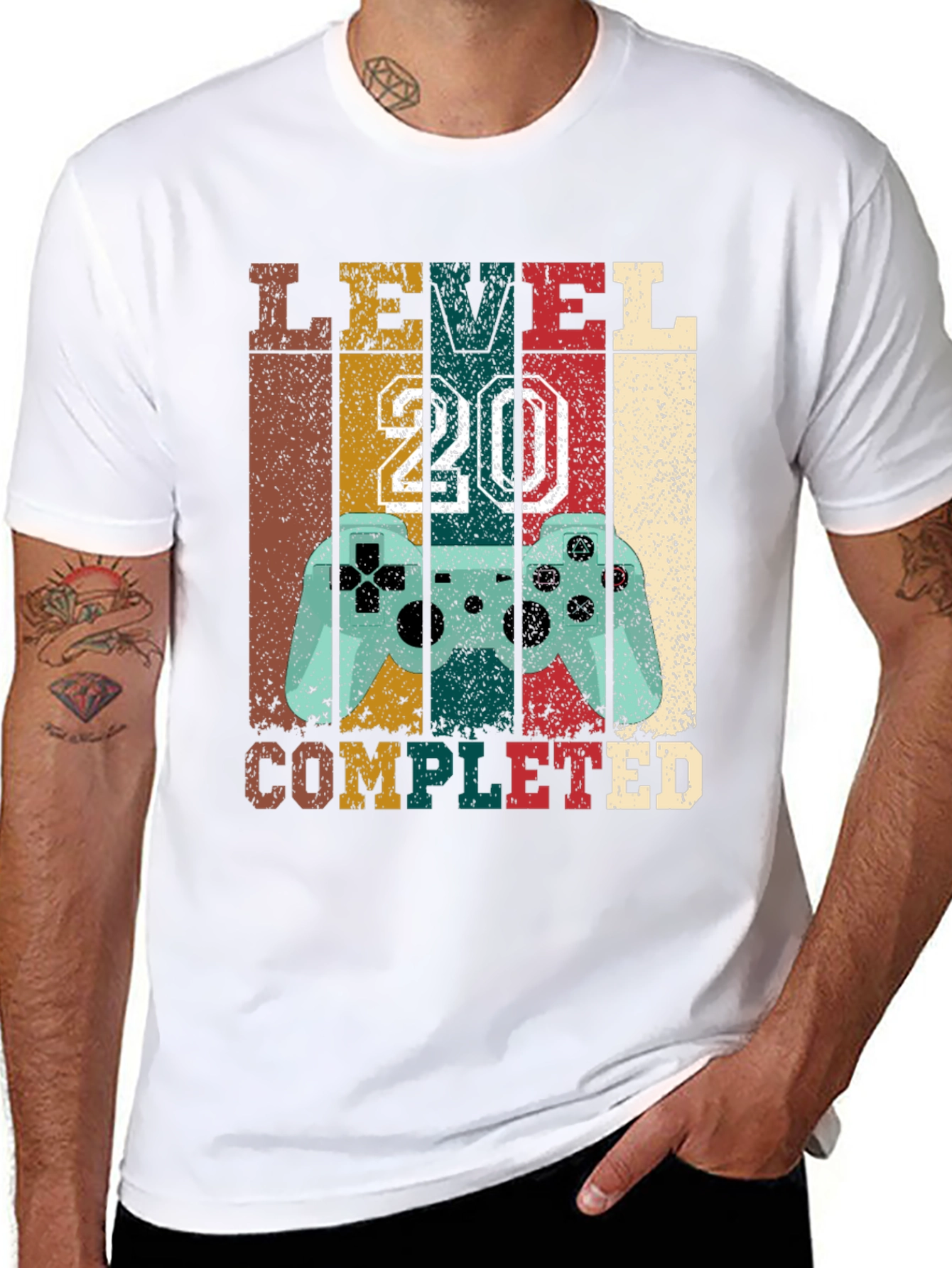 Level 20 Completed Gamer T-Shirt