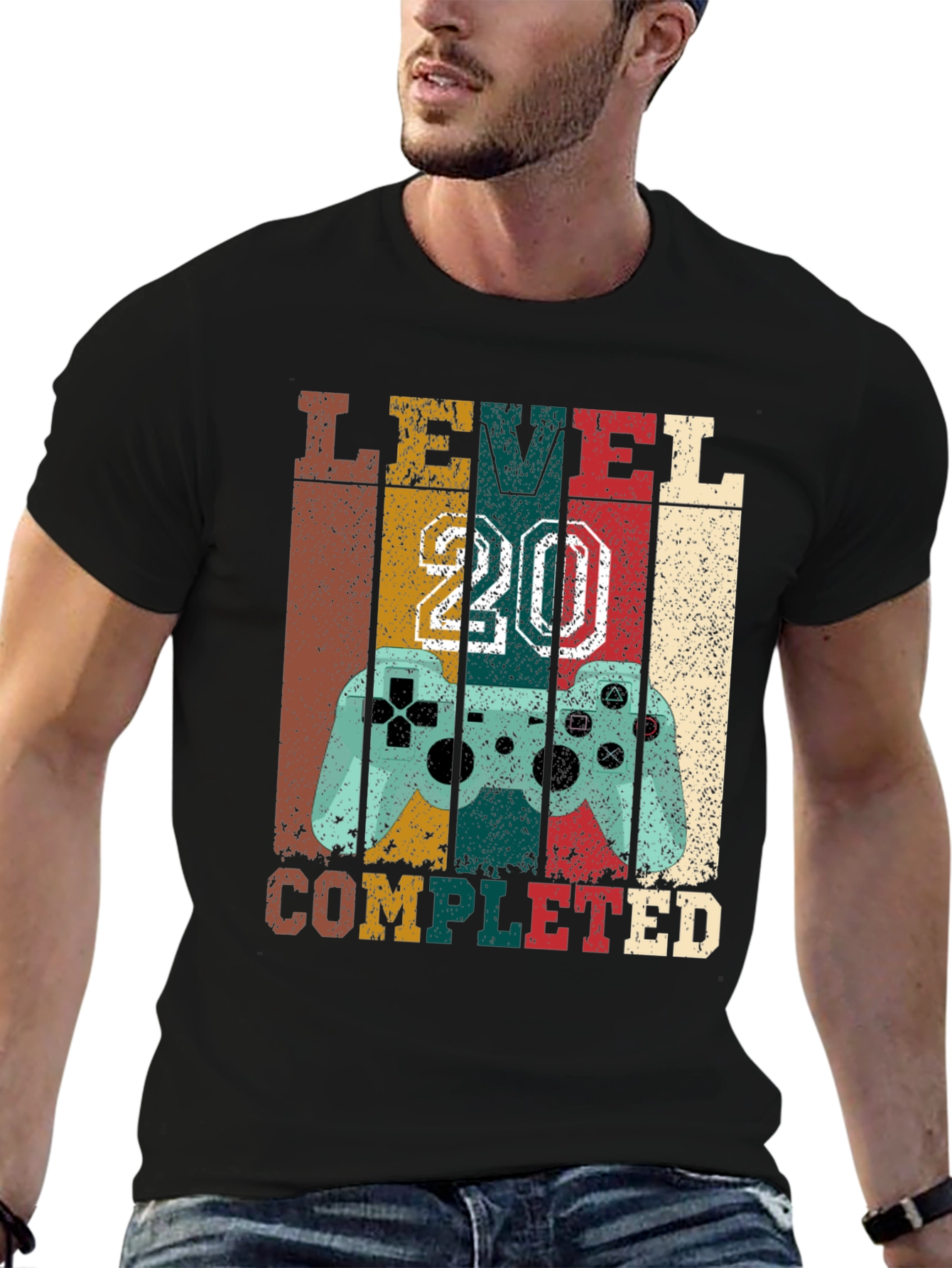Level 20 Completed Gamer T-Shirt
