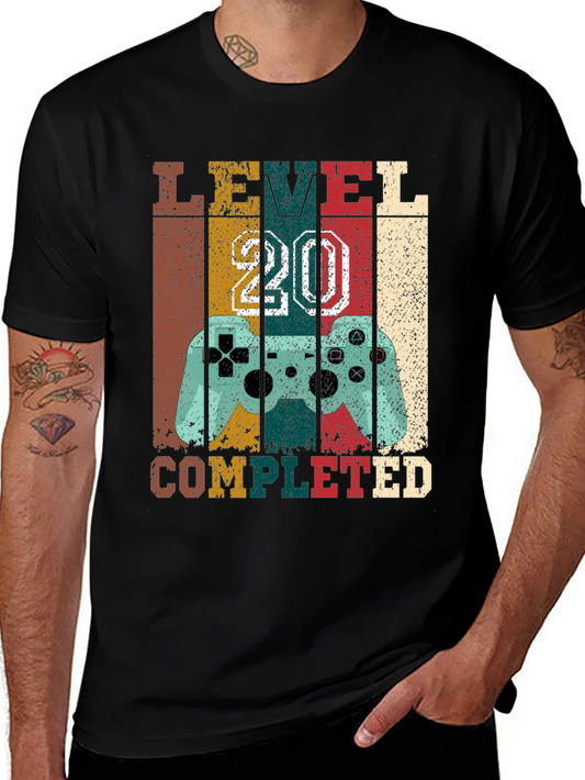Level 20 Completed Gamer T-Shirt