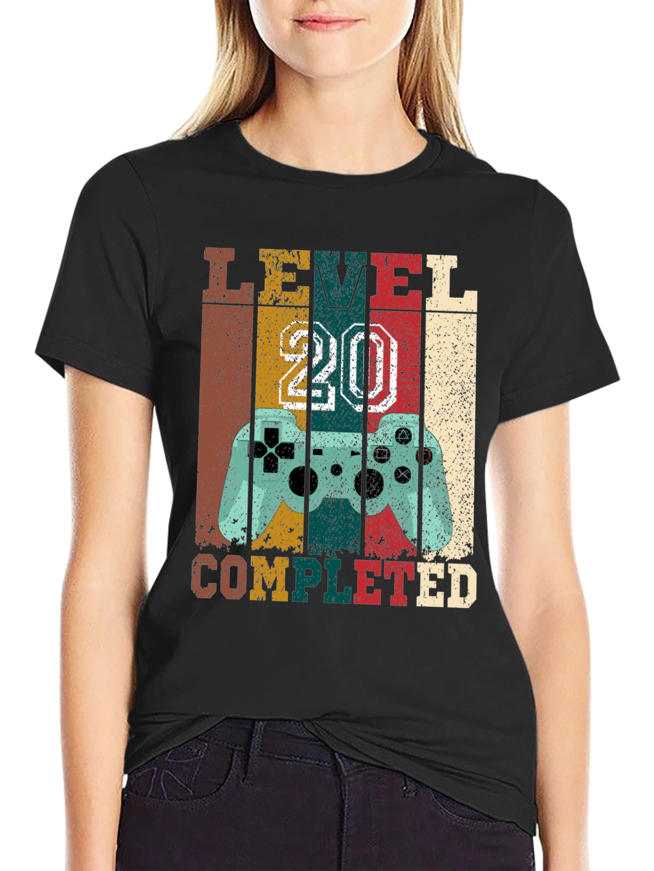 Level 20 Completed Gamer T-Shirt