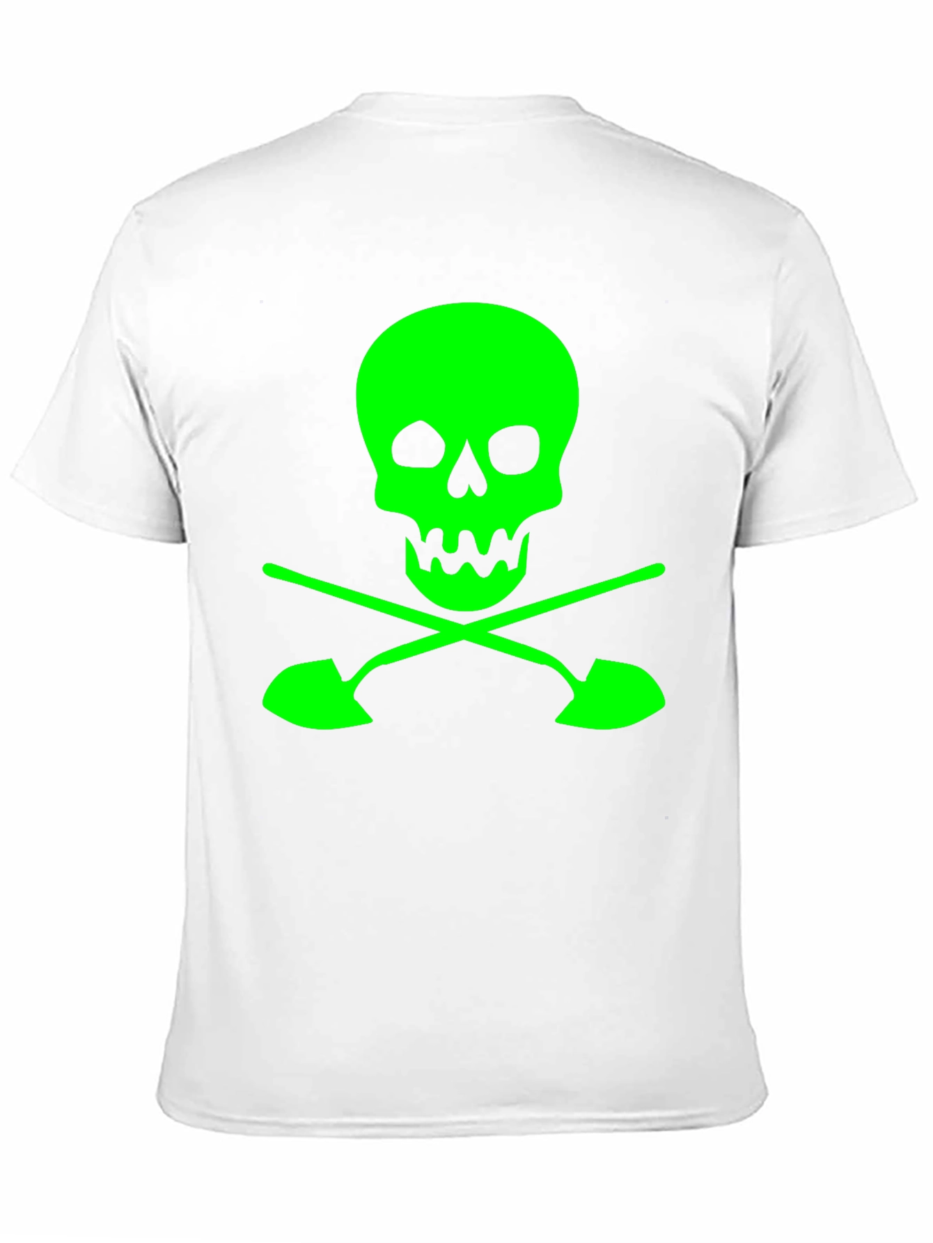Skull and Shovels Graphic Tee - Black