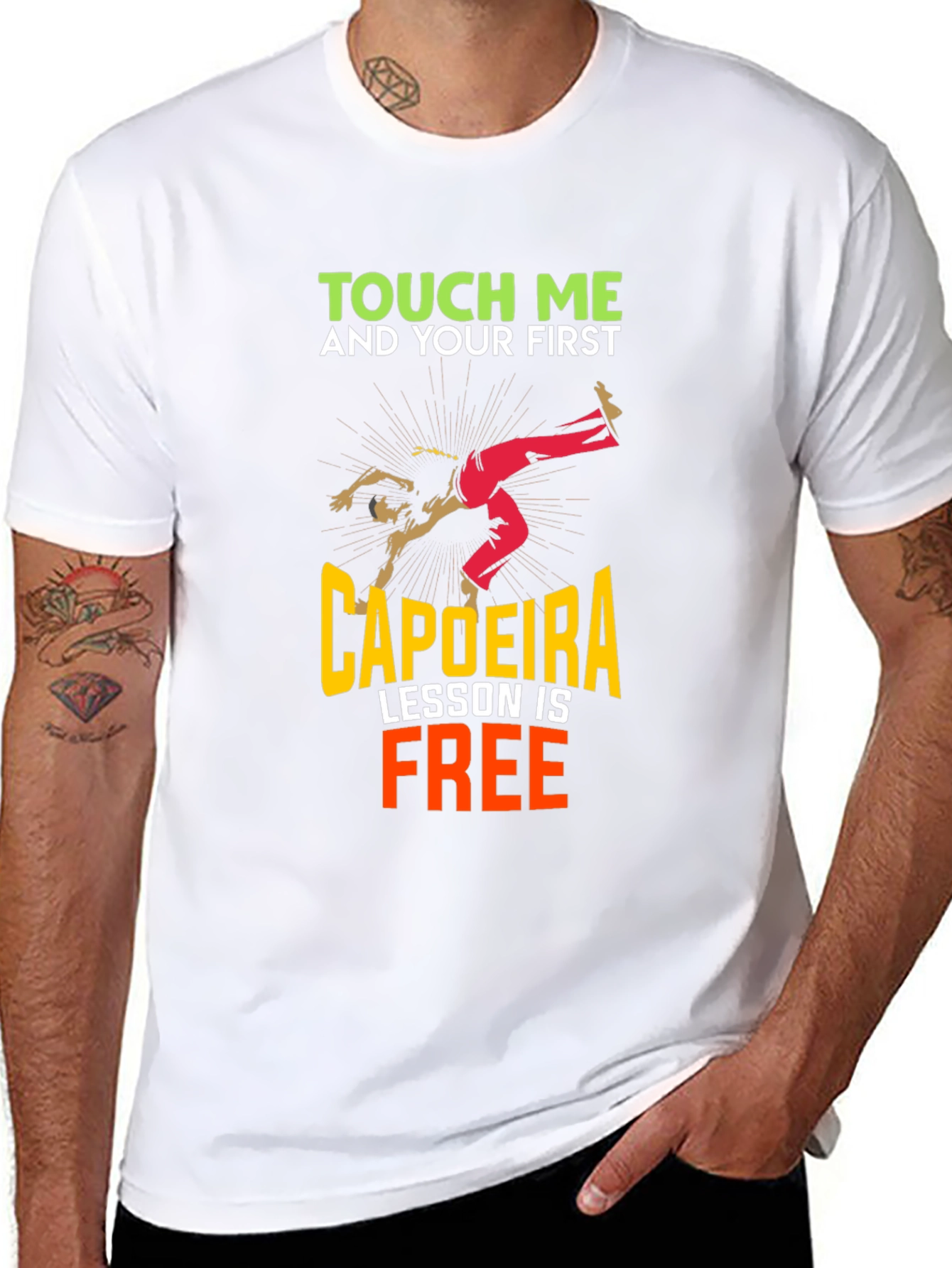 Capoeira Lesson T-Shirt - Martial Arts Funny Tee
