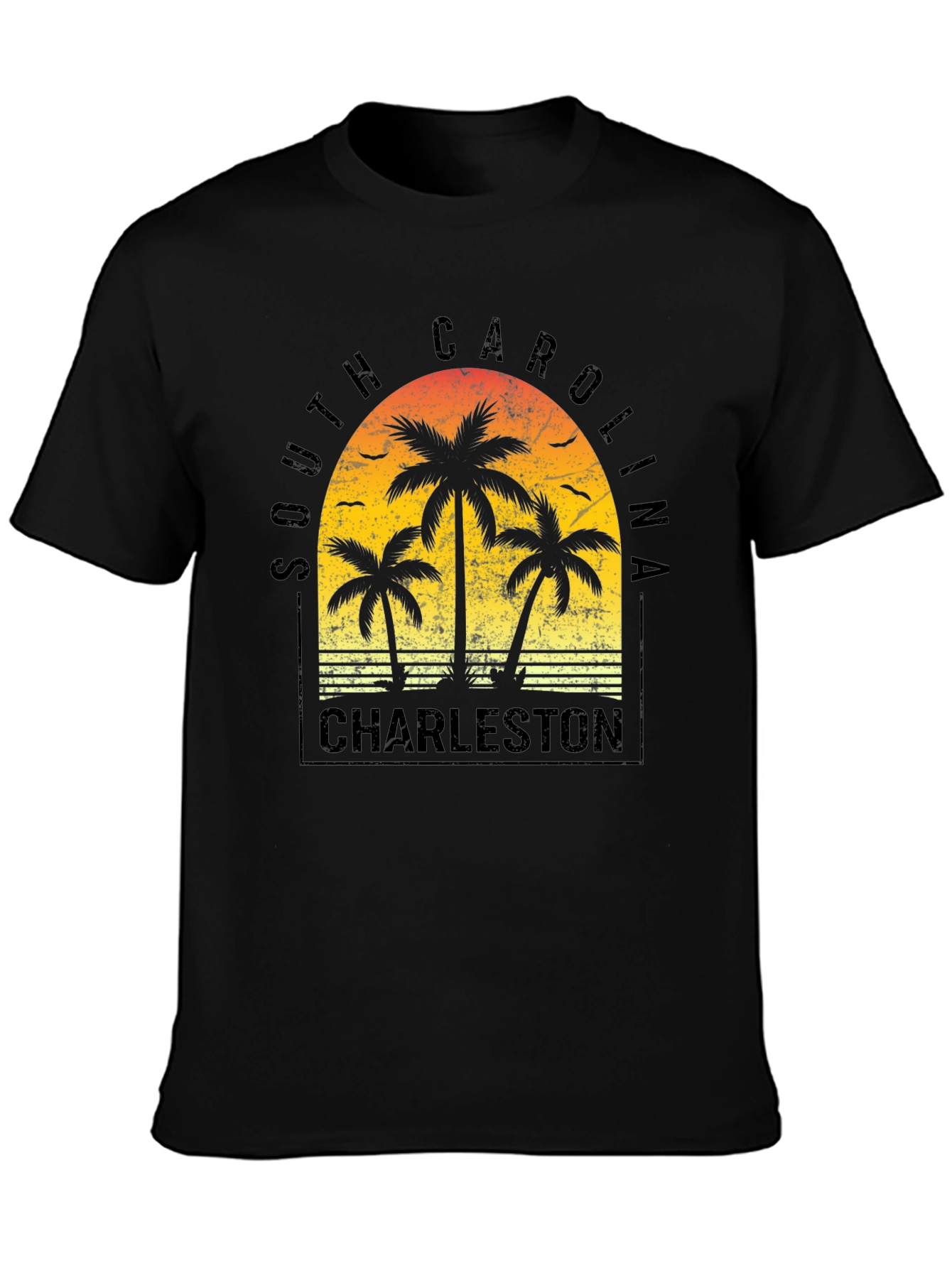 South Carolina Charleston Palm Tree T-Shirt