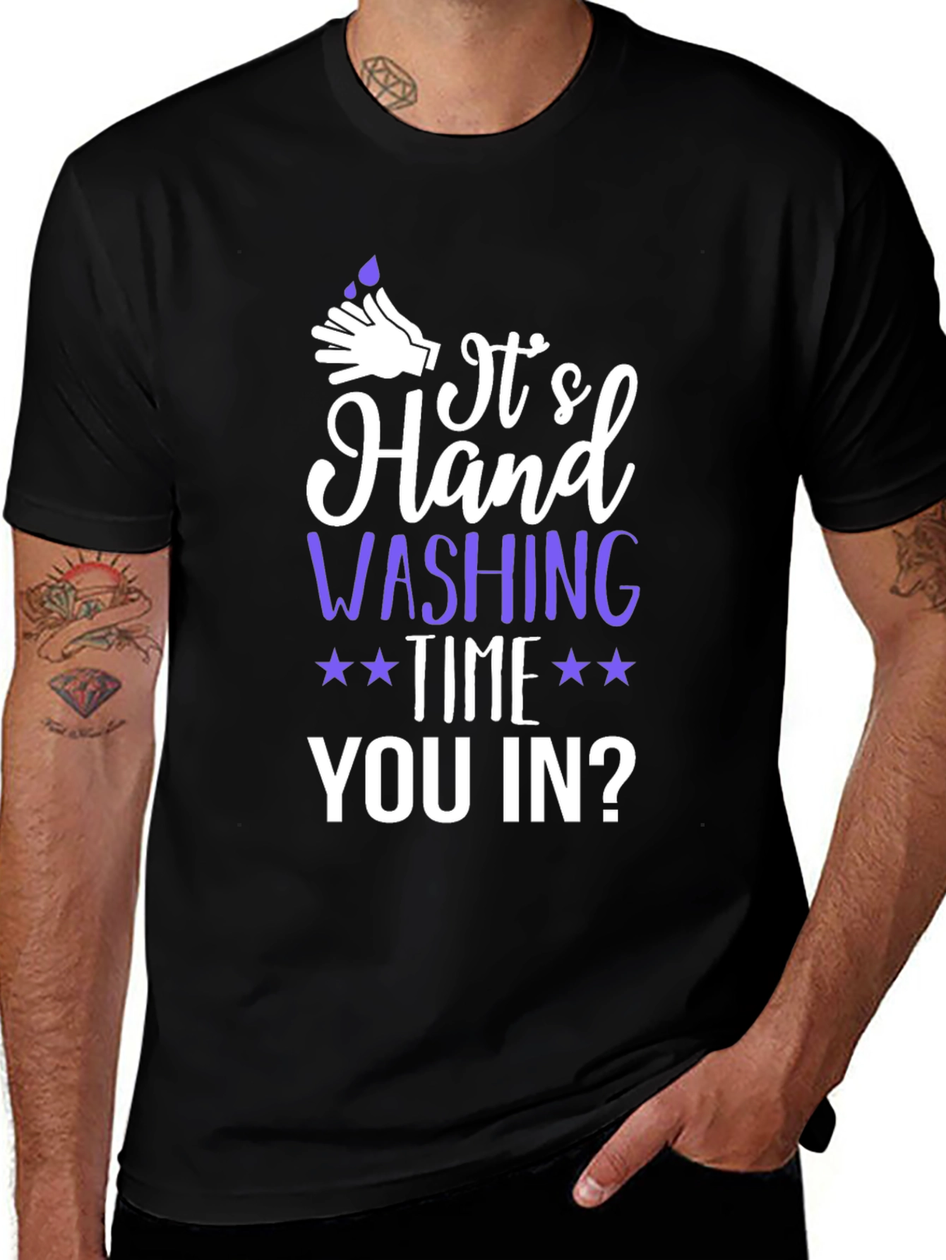 Its Hand Washing Time Graphic Tee