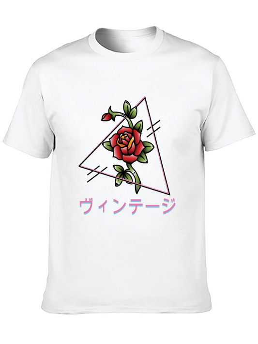 Vintage Rose Graphic Tee