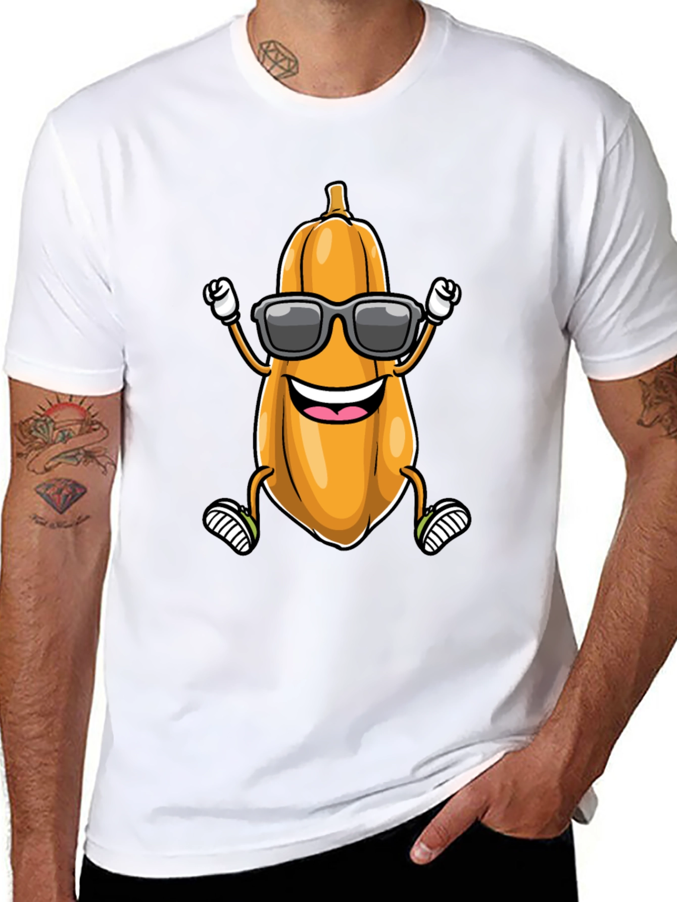 Cool Squash Cartoon T-Shirt