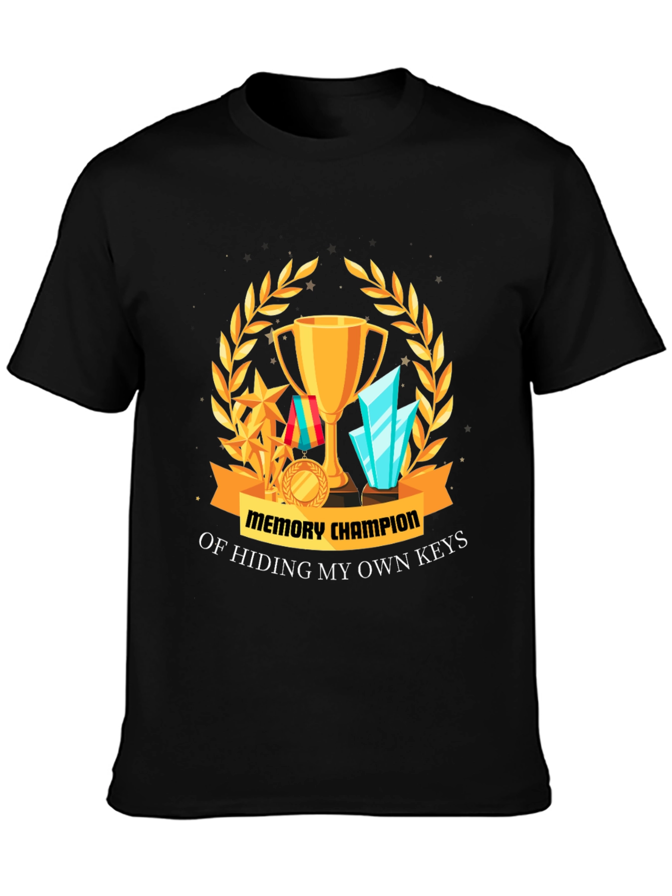 Memory Champion Tee - Hiding My Own Keys!