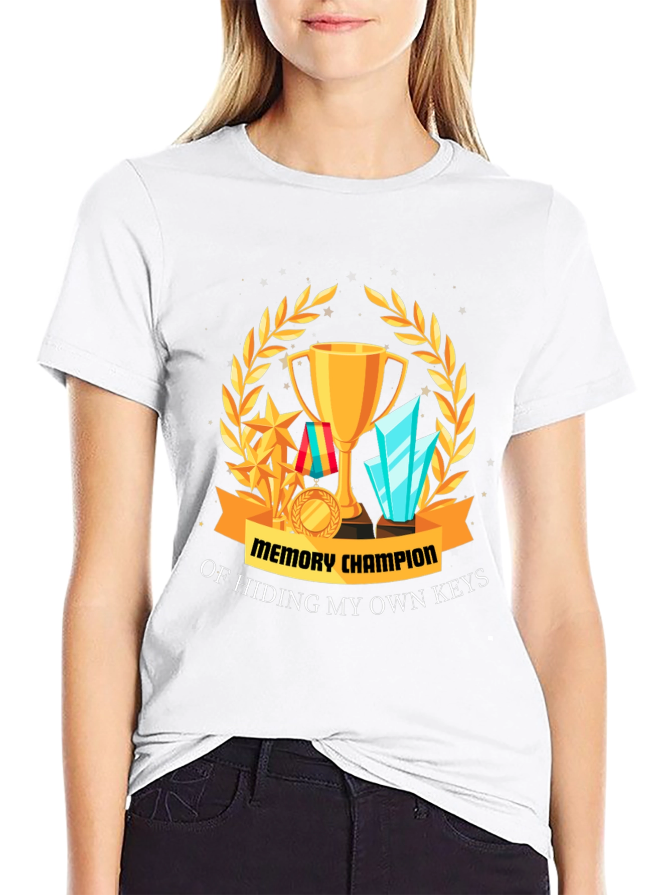 Memory Champion Tee - Hiding My Own Keys!