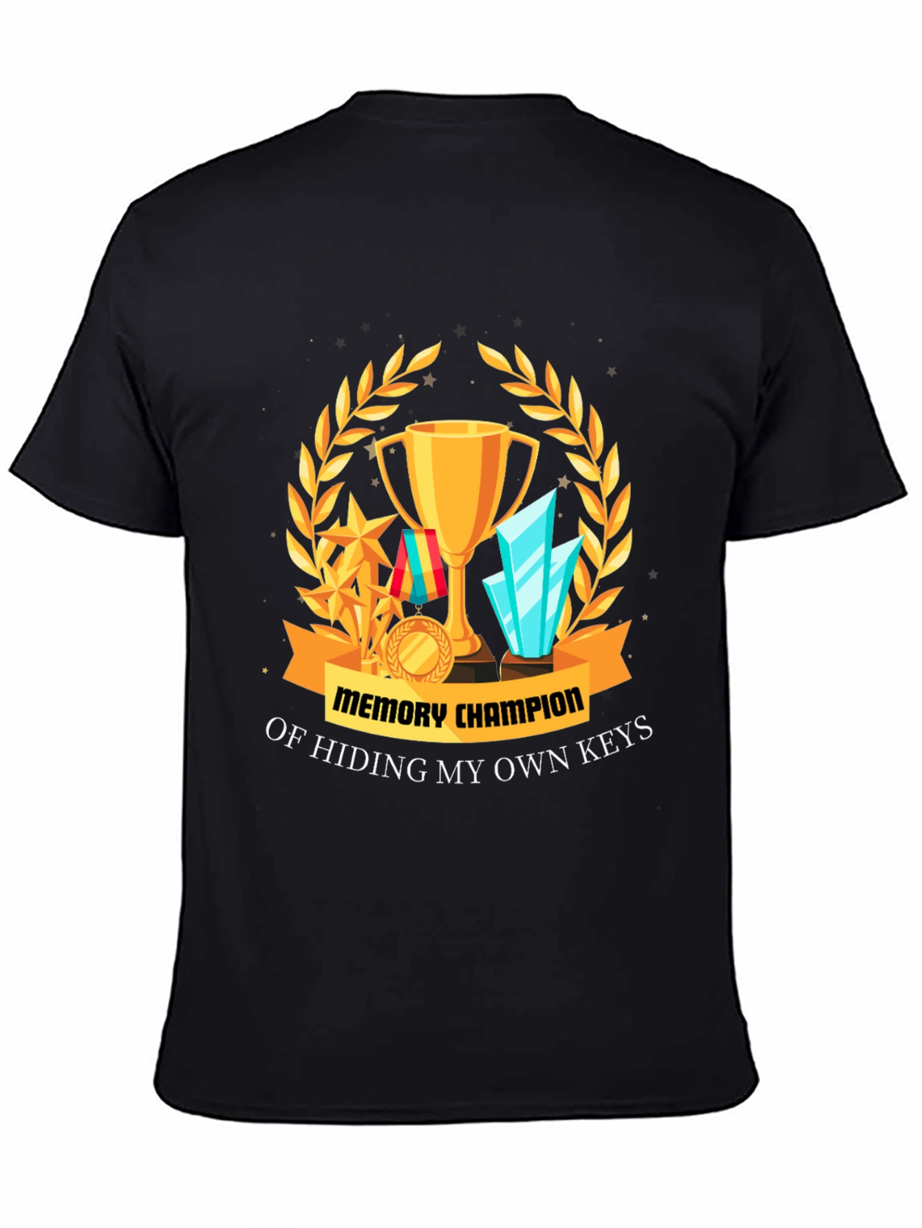 Memory Champion Tee - Hiding My Own Keys!