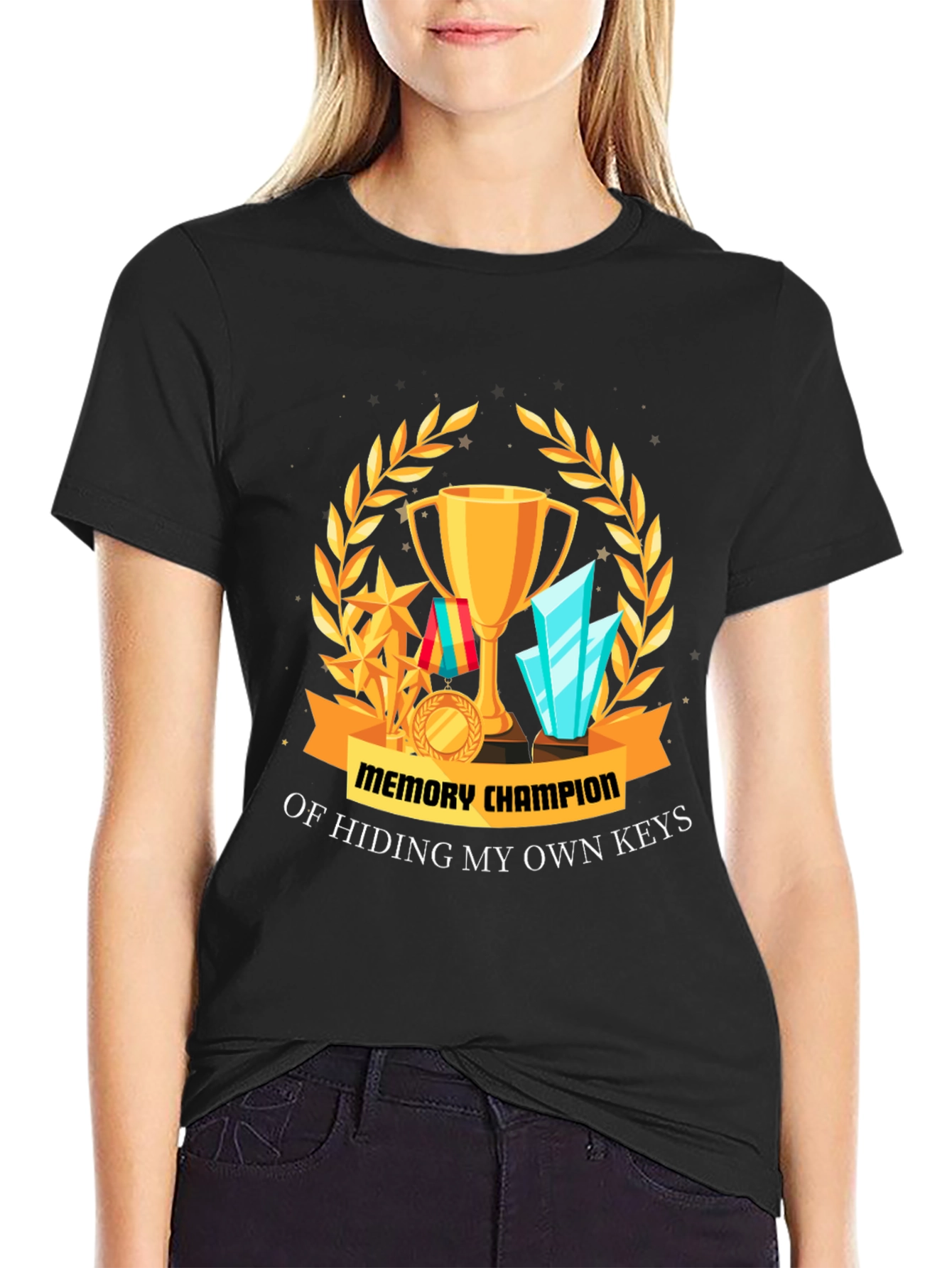 Memory Champion Tee - Hiding My Own Keys!